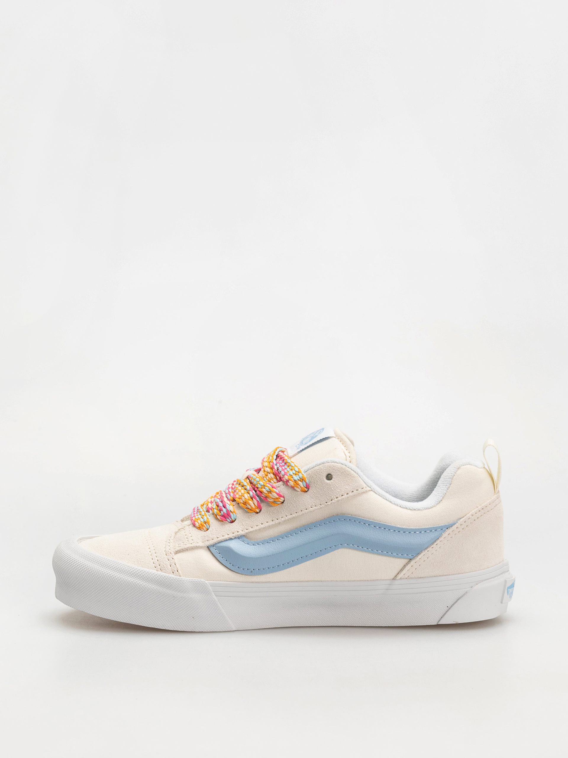 Vans Knu Skool Shoes (oversized lace white/blue)