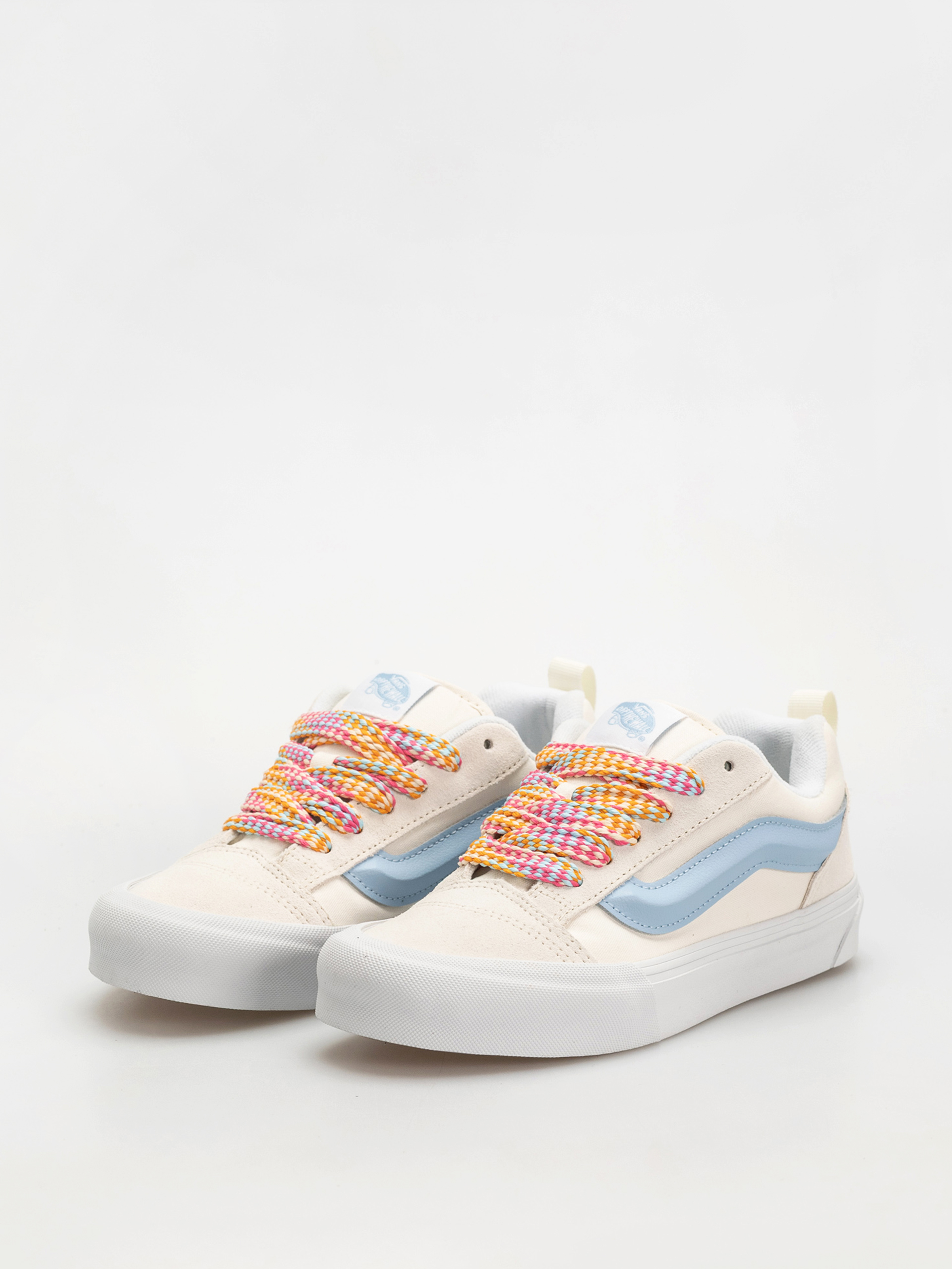Vans Knu Skool Schuhe (oversized lace white/blue)