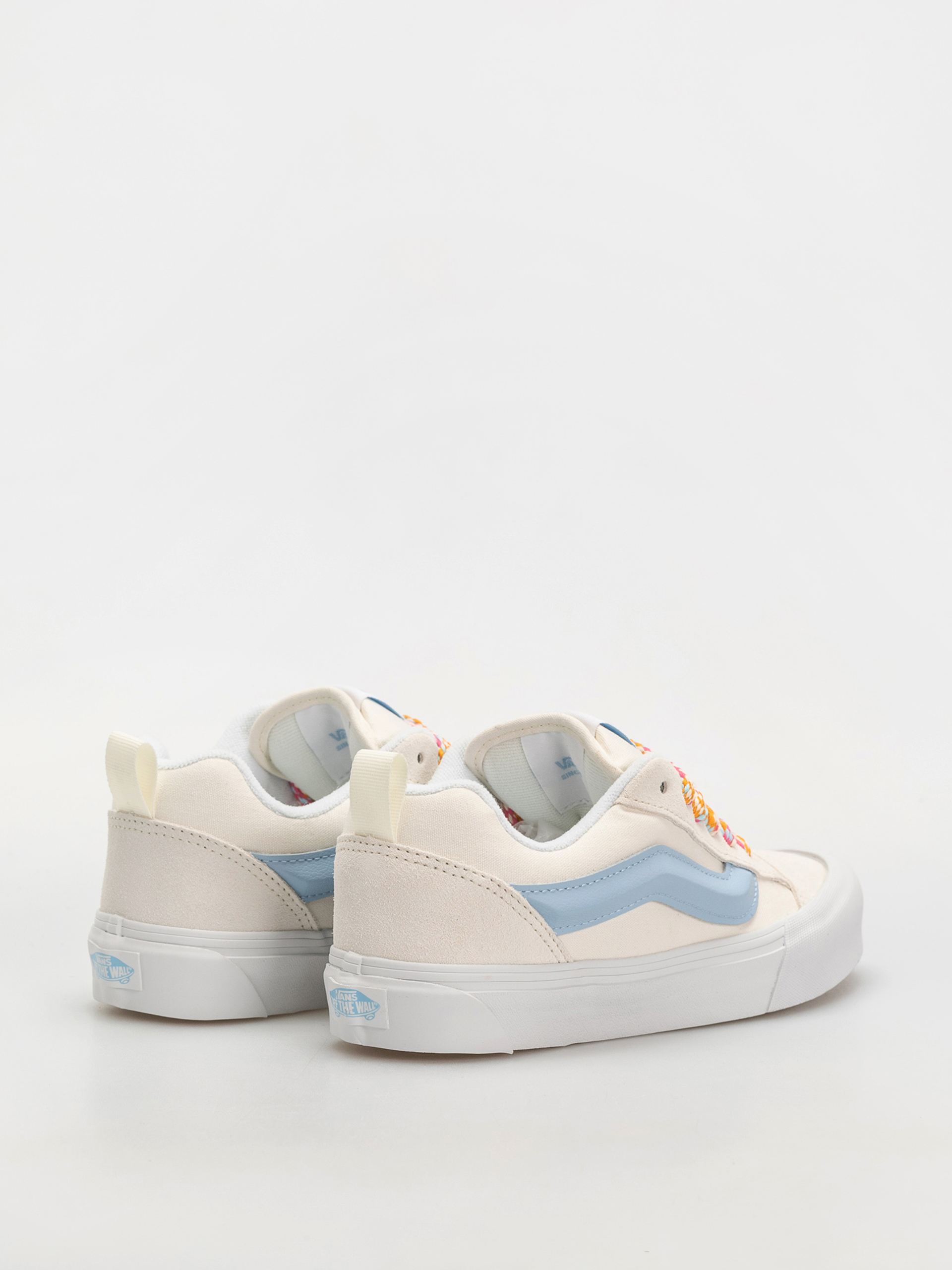 Vans Knu Skool Schuhe (oversized lace white/blue)