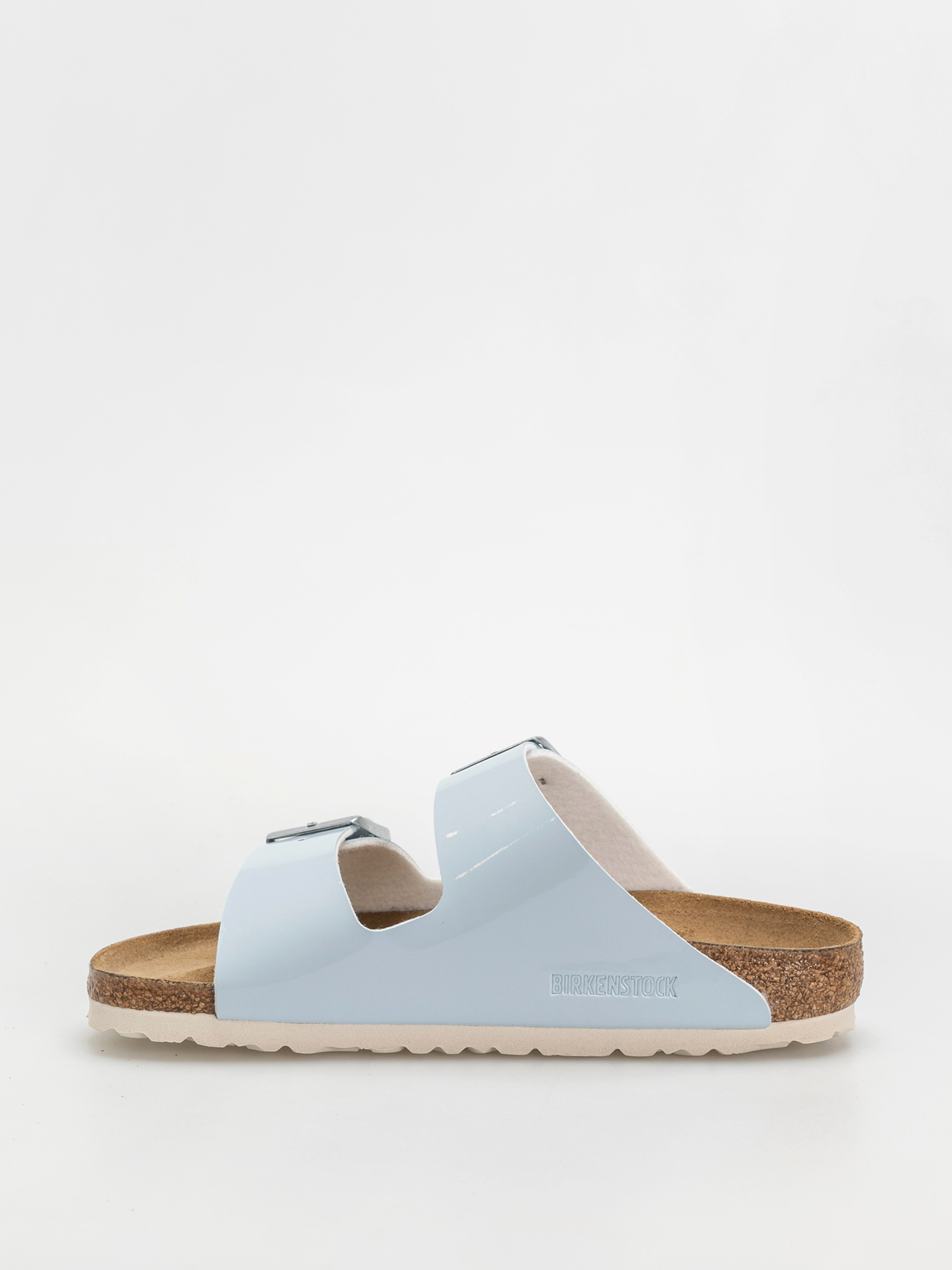 Birkenstock Arizona Briko Flor Narrow Wmn Flip-flops (patent baby blue)