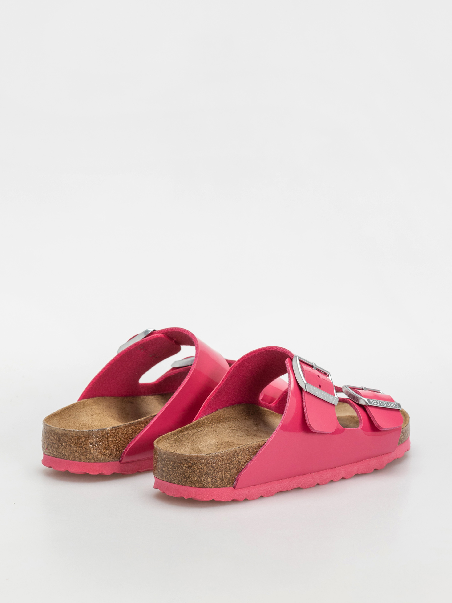 Birkenstock Arizona Briko Flor Narrow Wmn Flip-flops (patent fuchsia tulip)