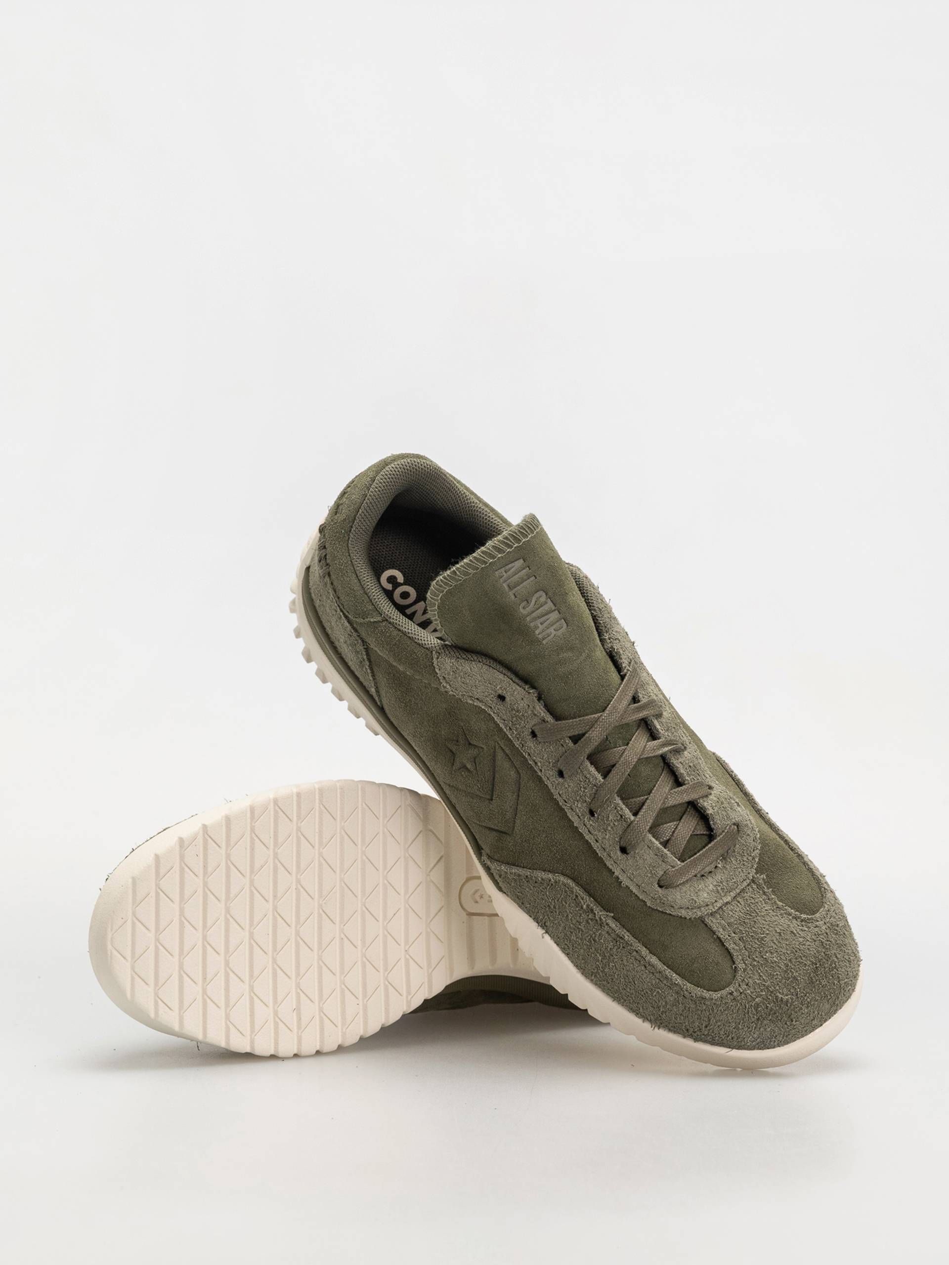 Converse Run Star Trainer Shoes (forest/grey)