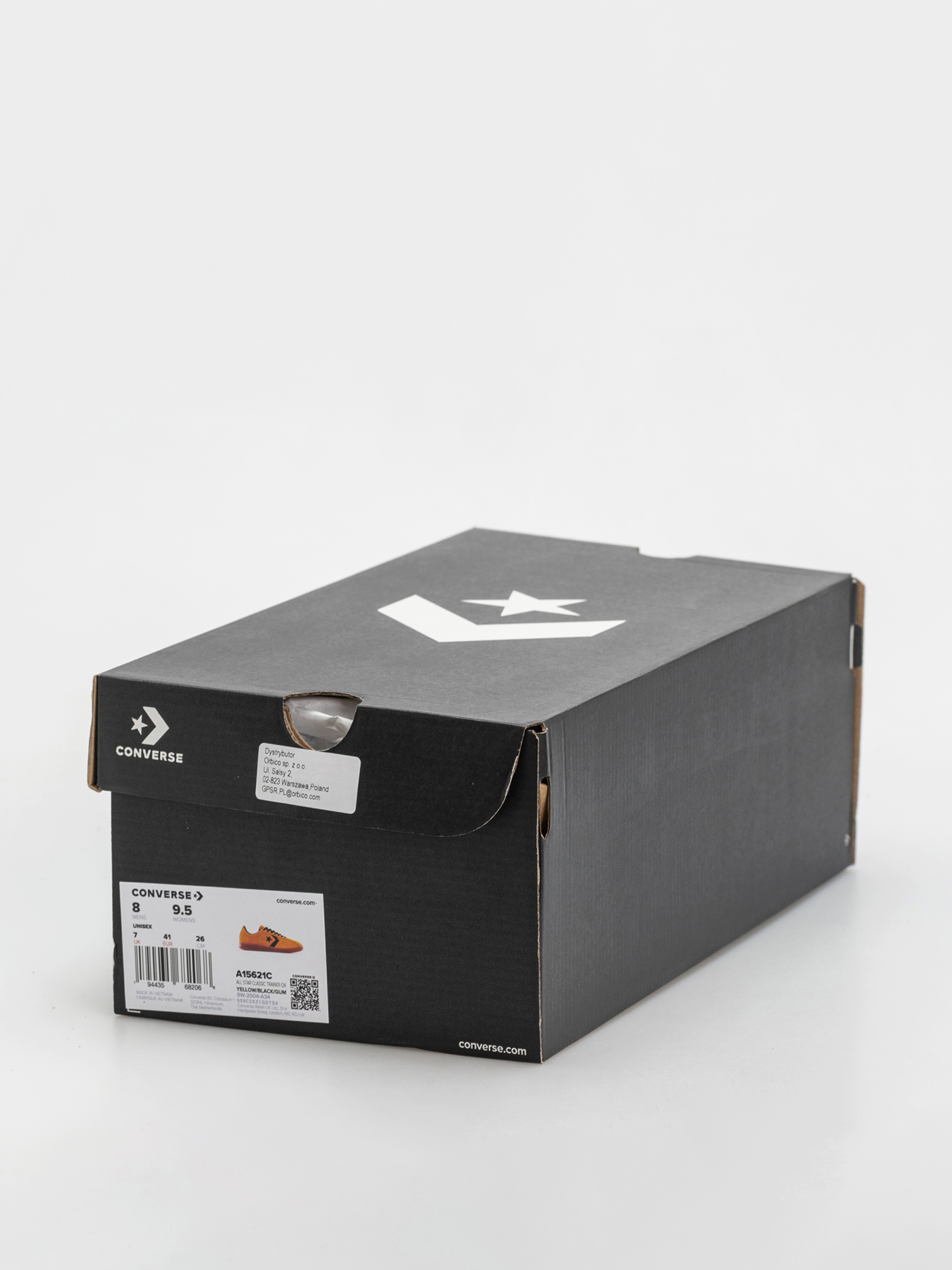 Converse All Star Classic Trainer Shoes (dark yellow)