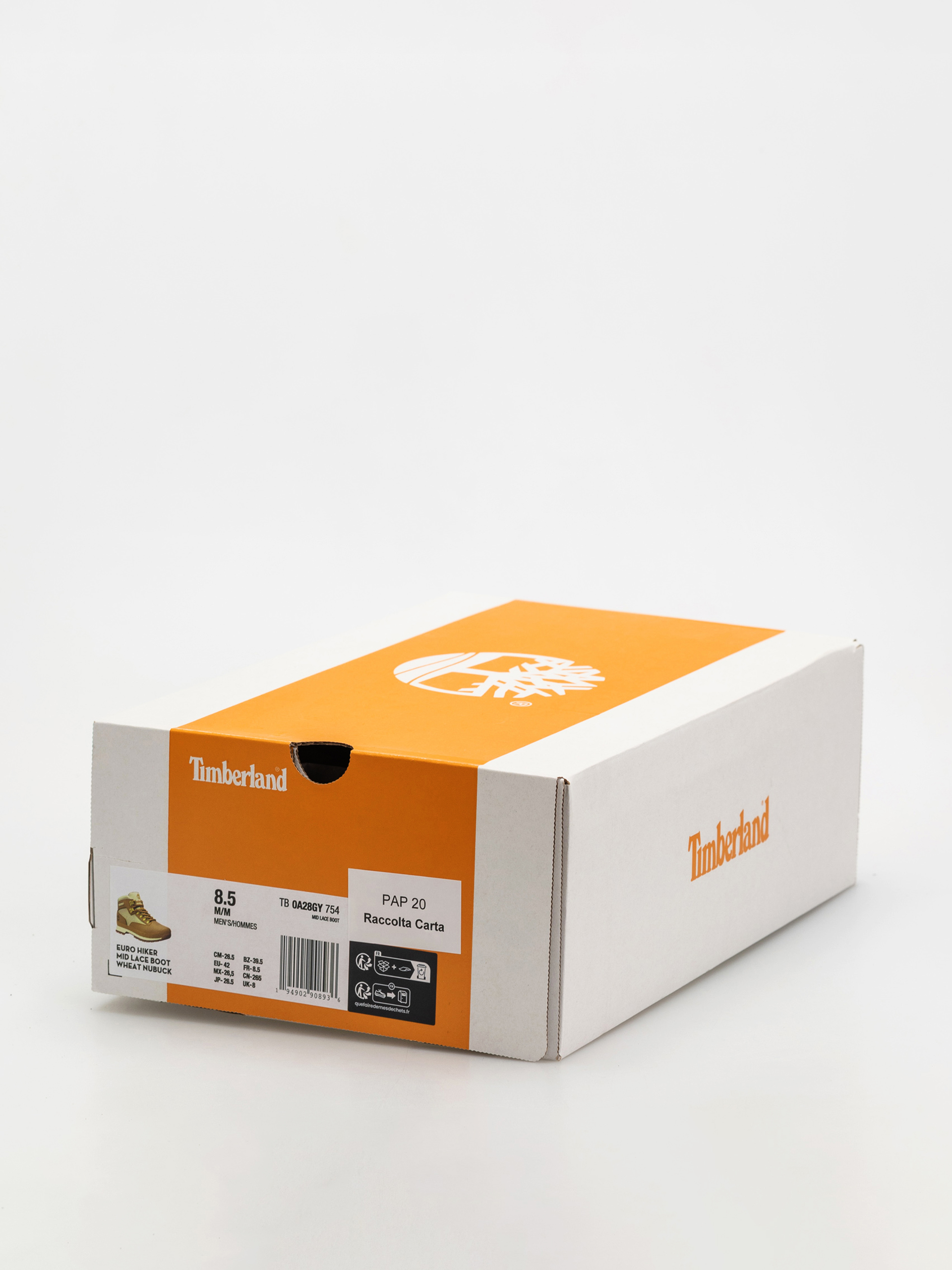 Timberland Euro Hiker winter shoes (wheat nubuck)