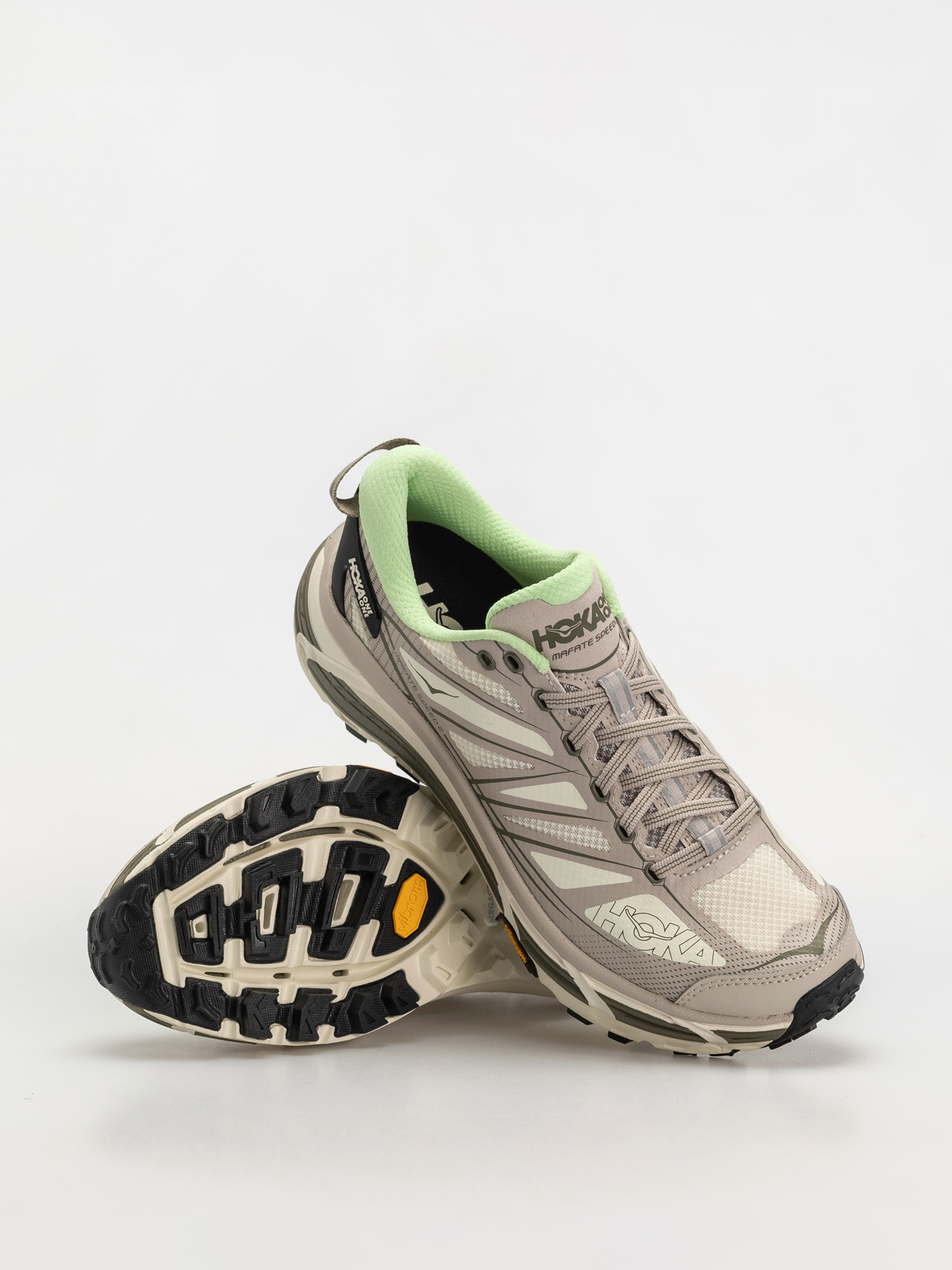 Hoka Mafate Speed 2 Shoes (putty eucalyptus)