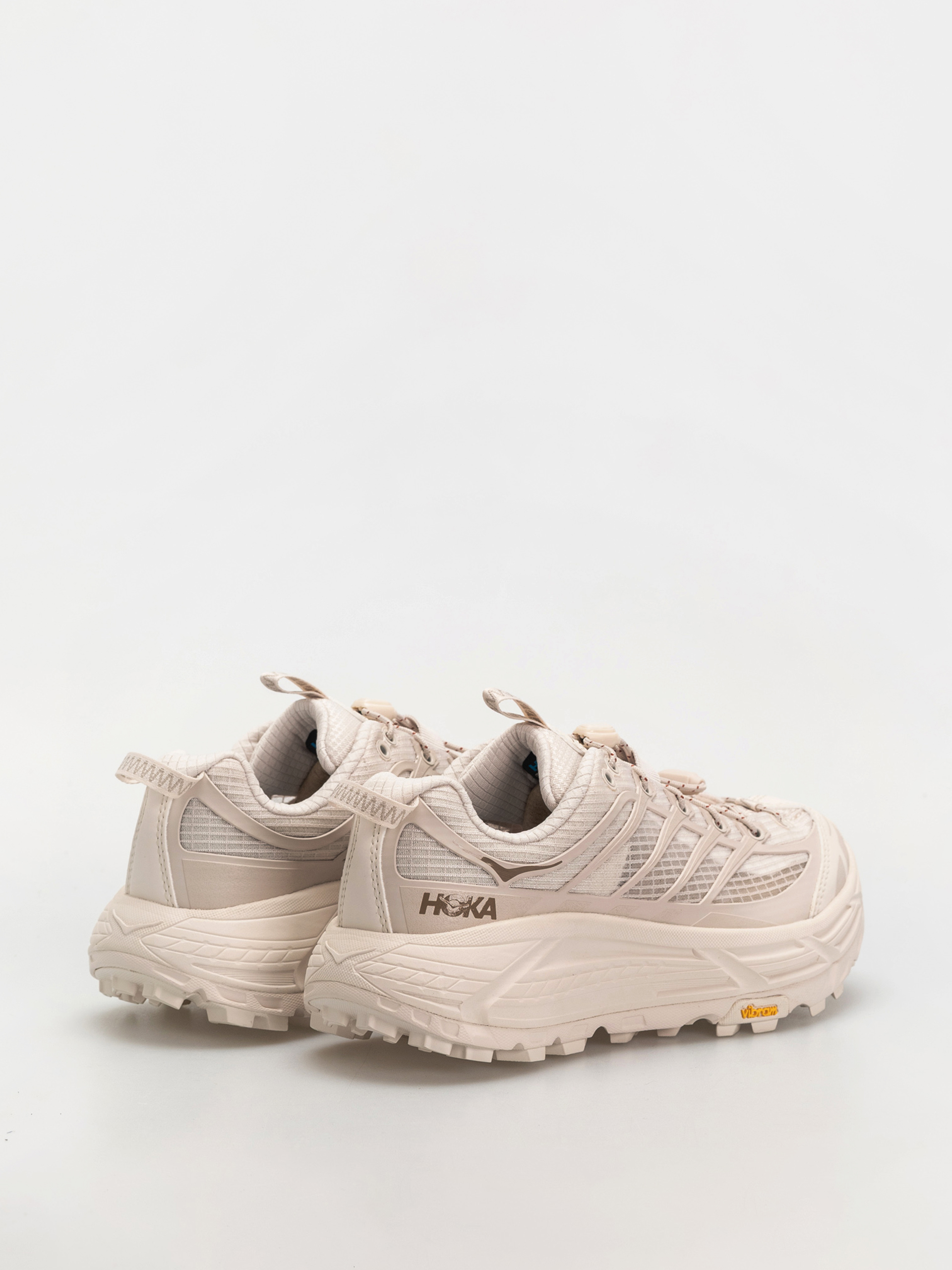Hoka Mafate Three 2 Grid Shoes (rose cream stucco)