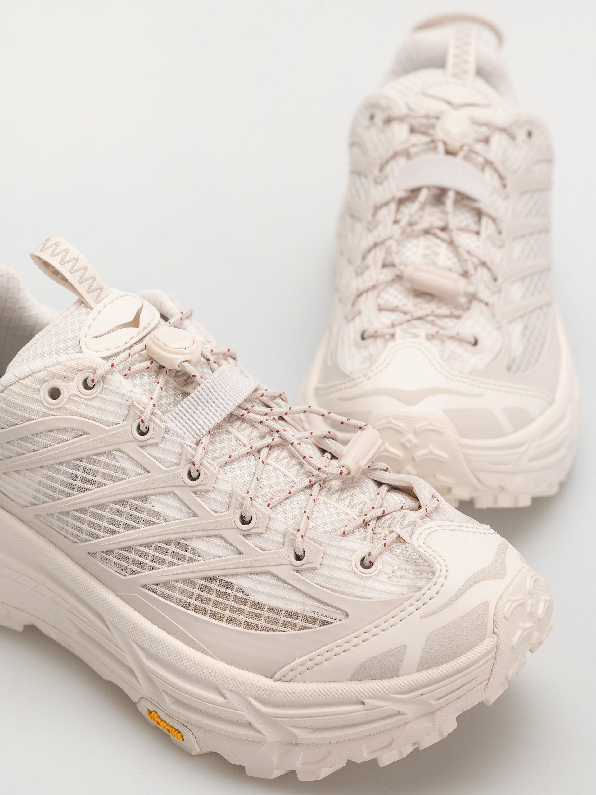 Hoka Mafate Three 2 Grid Shoes - pink (rose cream stucco)