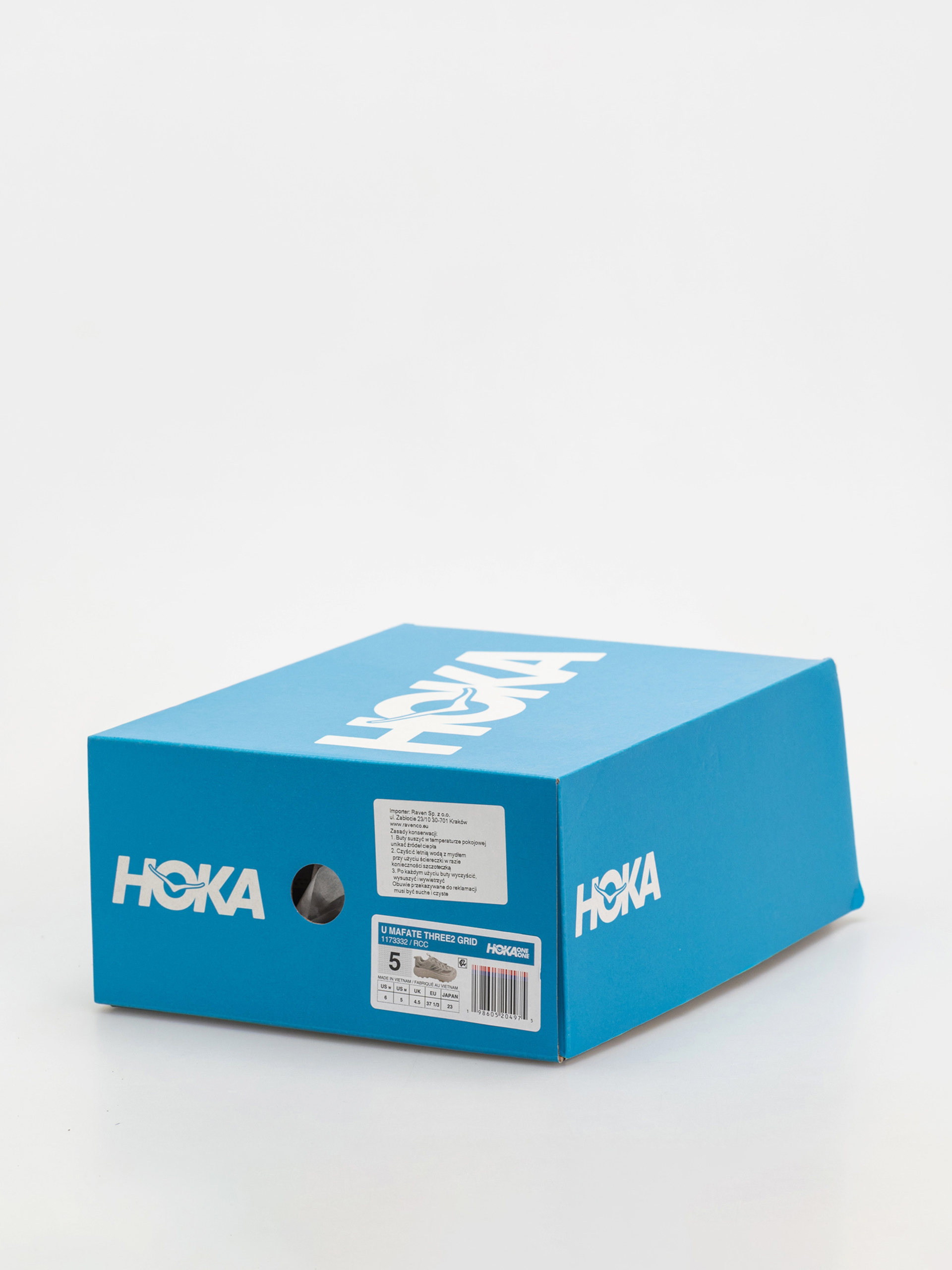 Hoka Mafate Three 2 Grid Shoes (rose cream stucco)