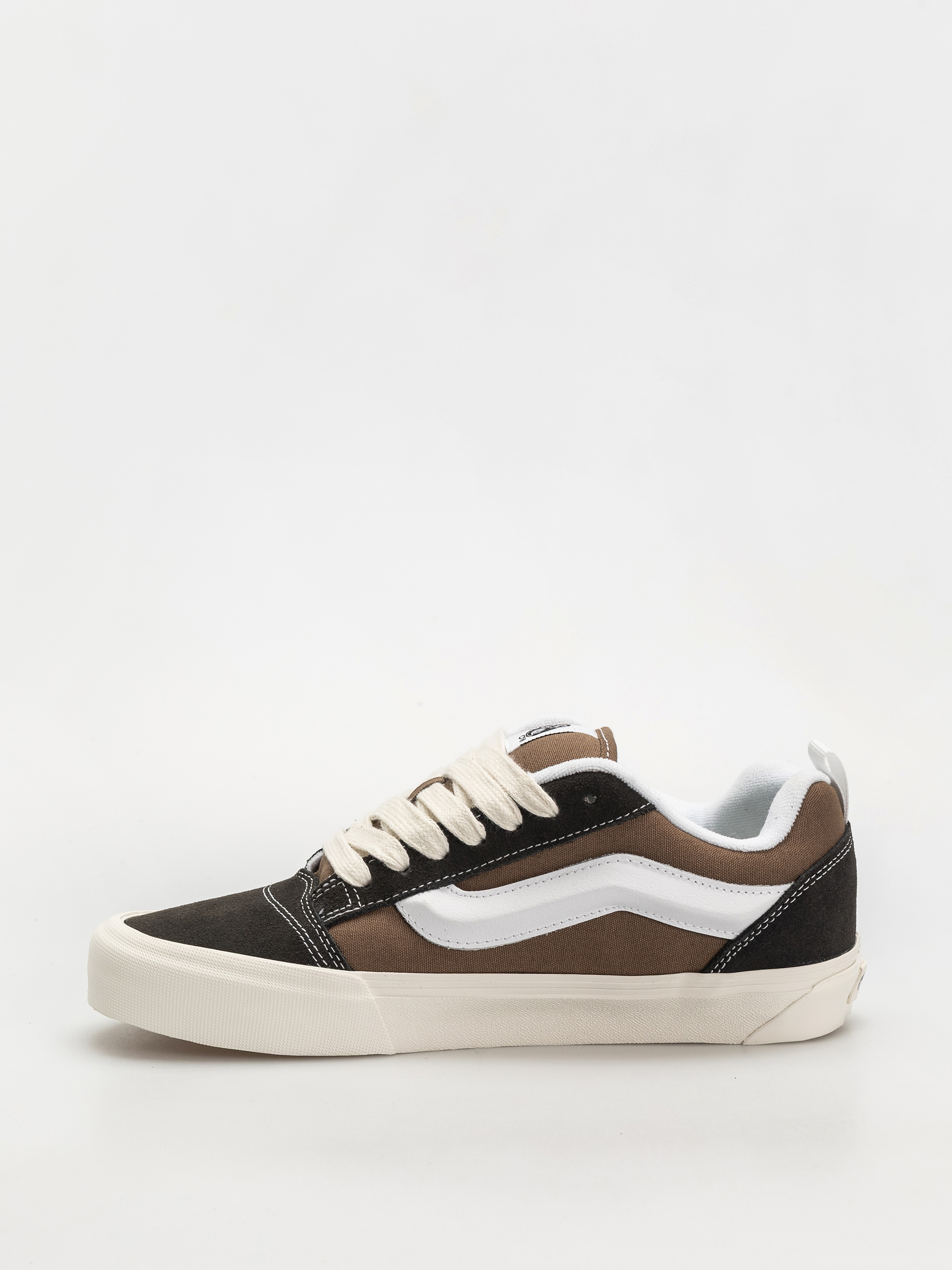 Vans Knu Skool Shoes (color blocking brown/brown)