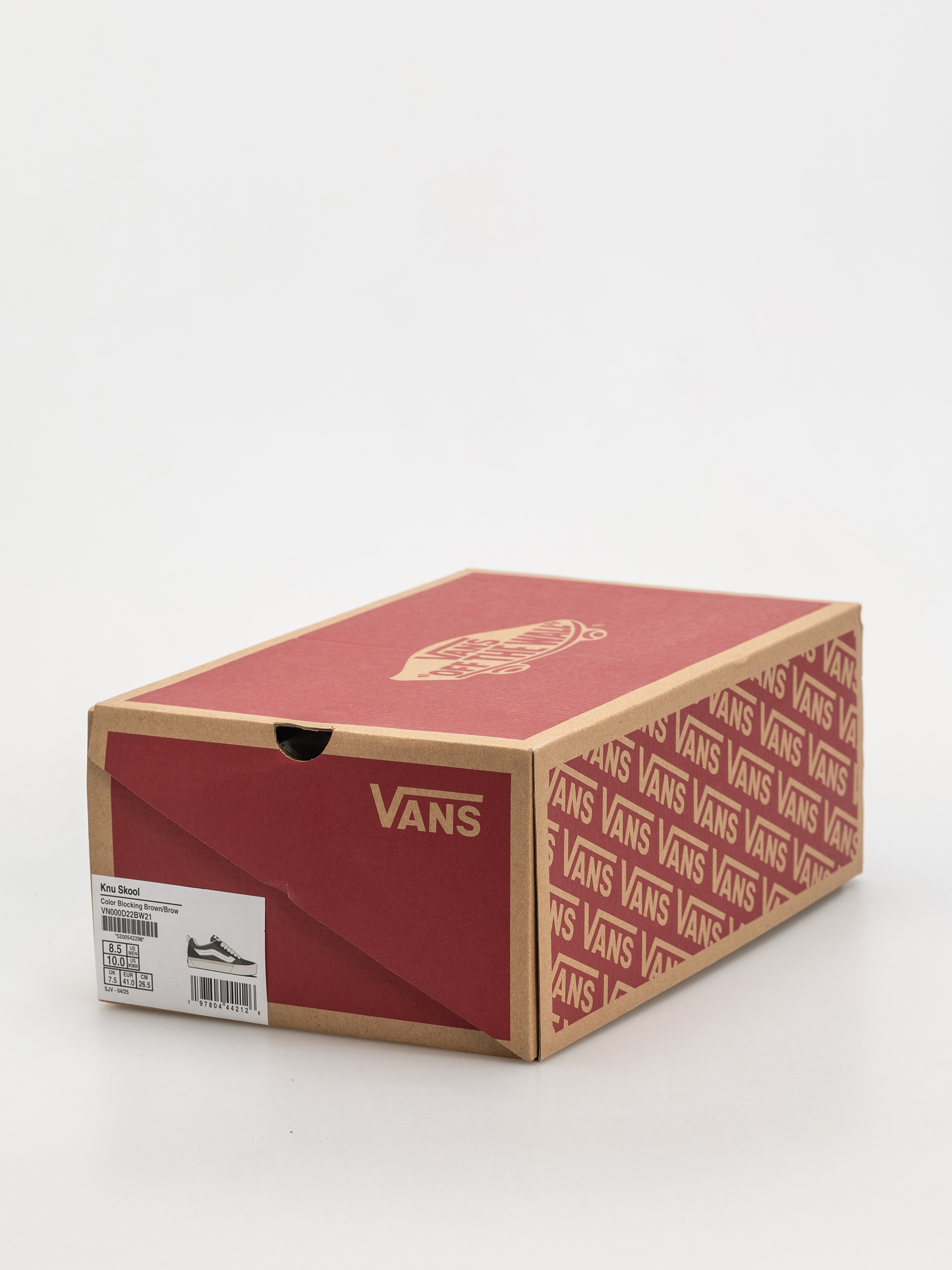 Vans Knu Skool Schuhe (color blocking brown/brown)