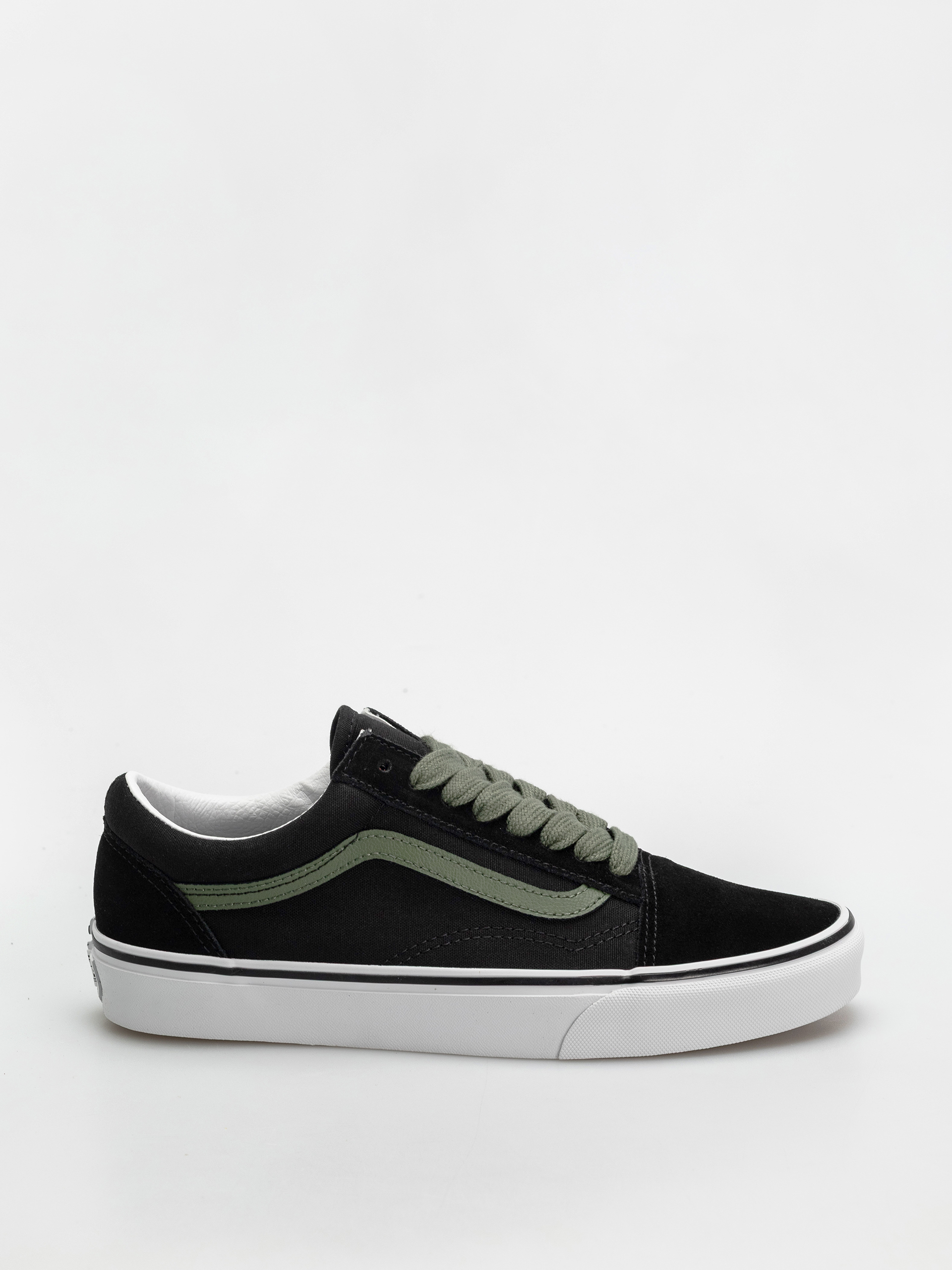 Vans Old Skool Schuhe (pop black/green)