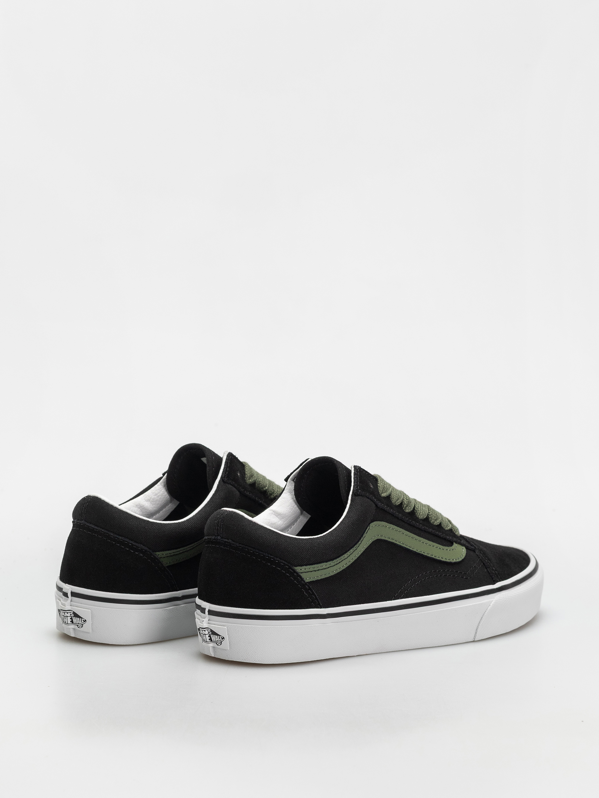 Vans Old Skool Schuhe (pop black/green)