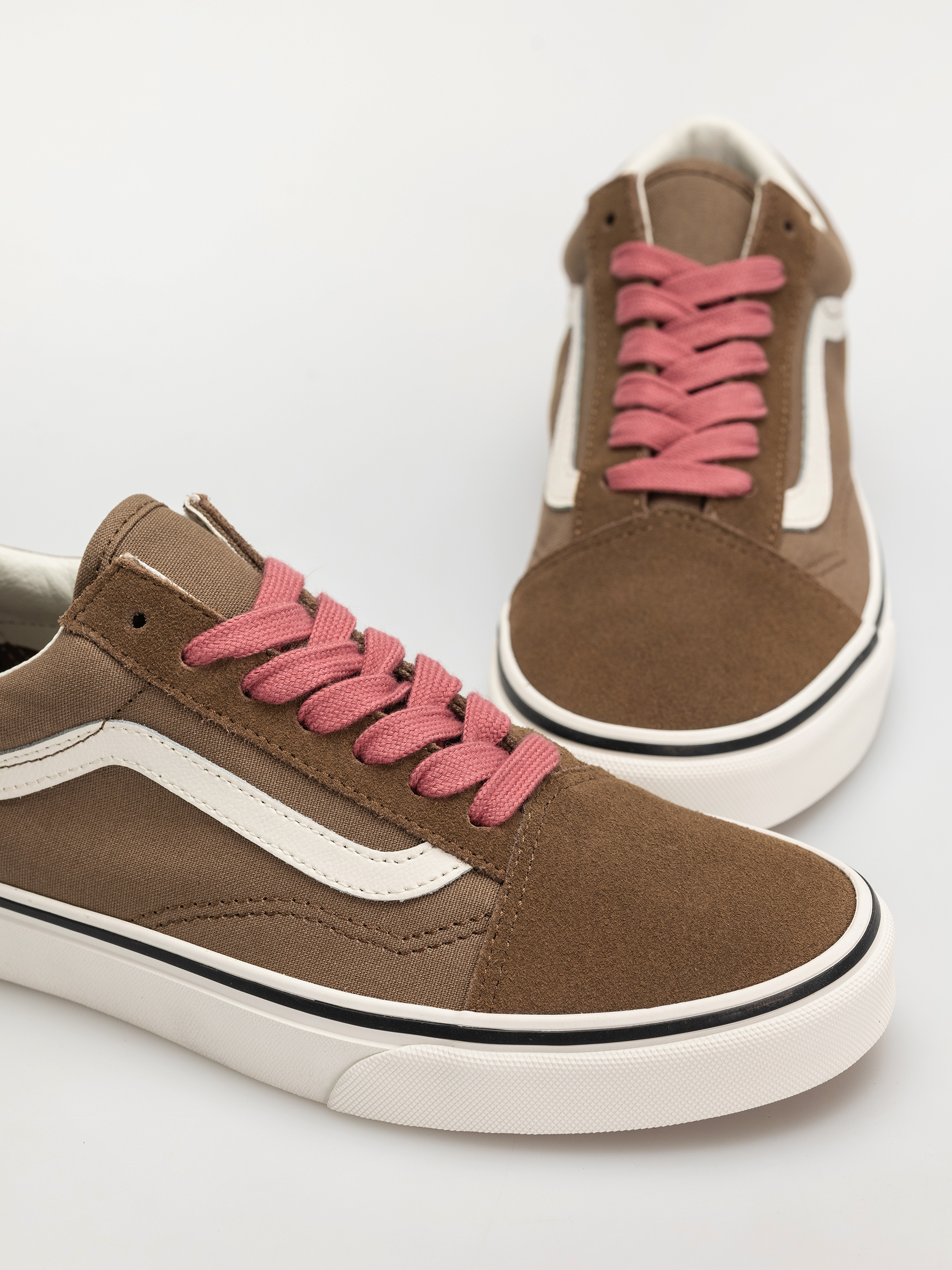 Vans Old Skool Shoes (pop brown/pink)