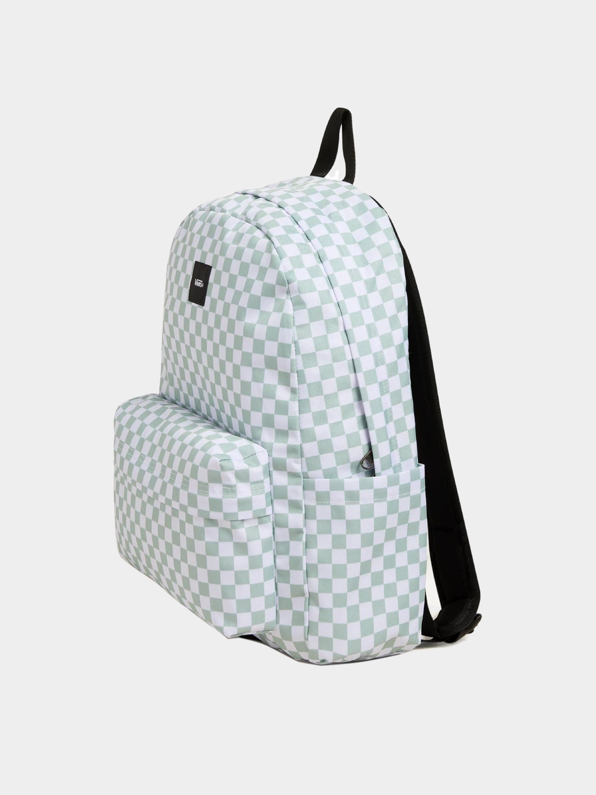 Vans Old Skool Check Backpack (gray olive)