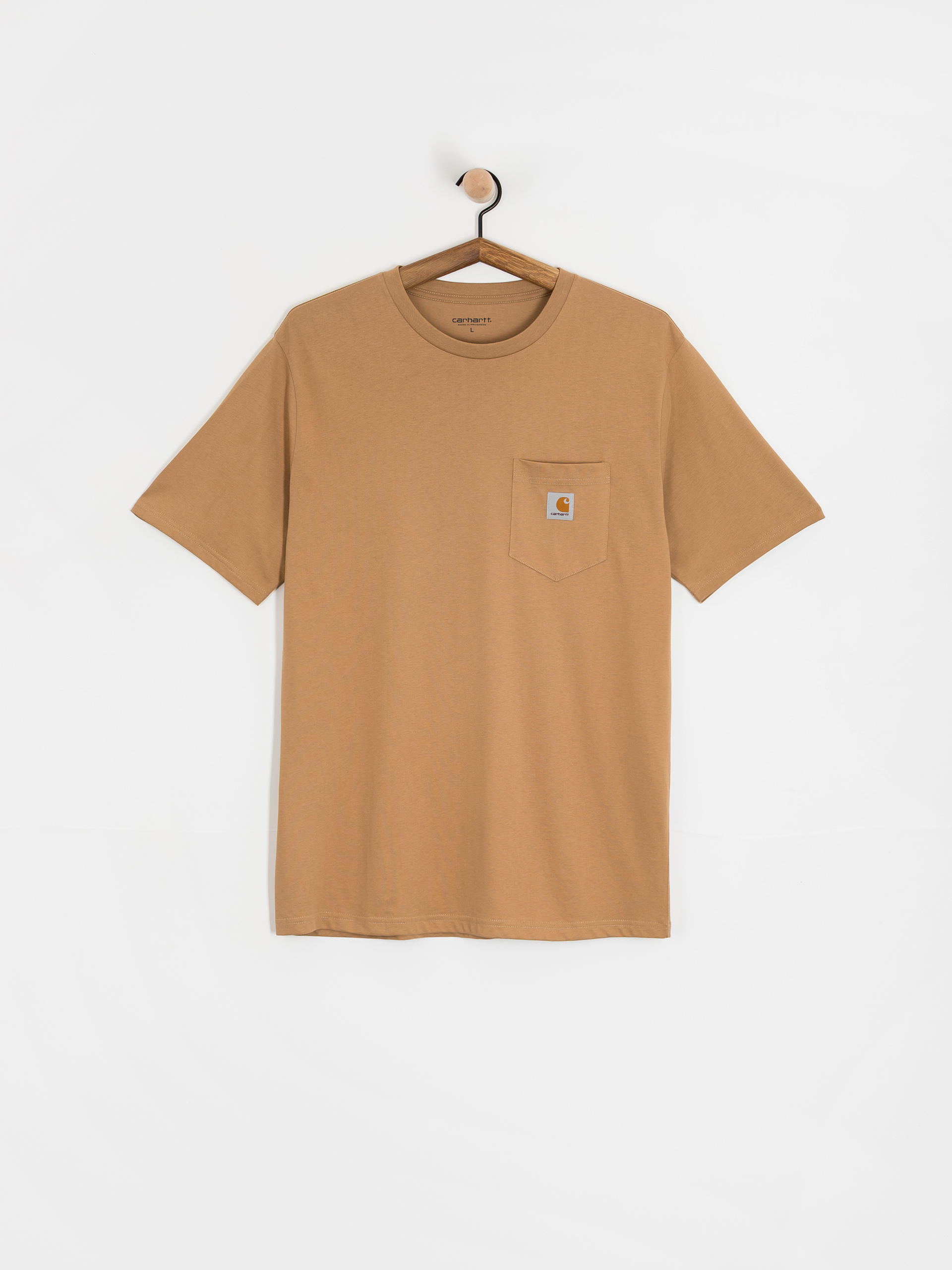 Carhartt WIP Pocket T-shirt - brown (peanut)