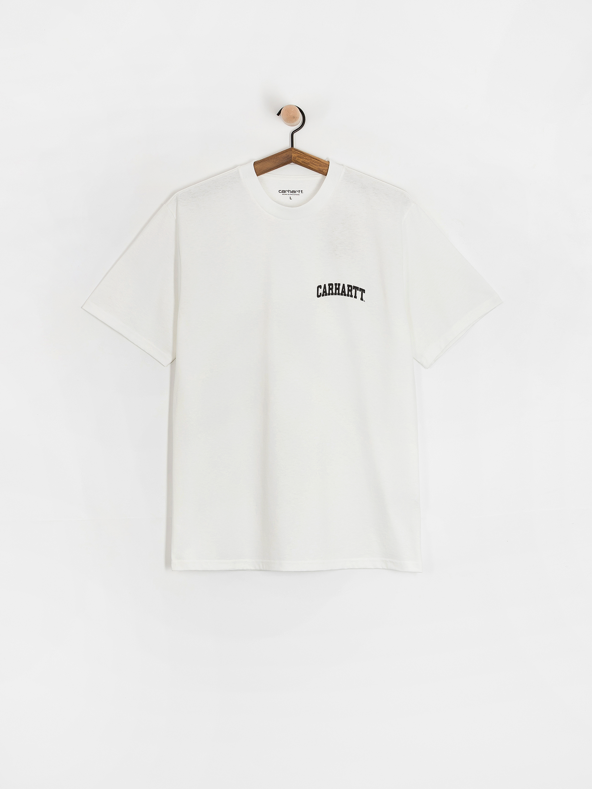 Carhartt WIP University Script T-shirt (white/black)