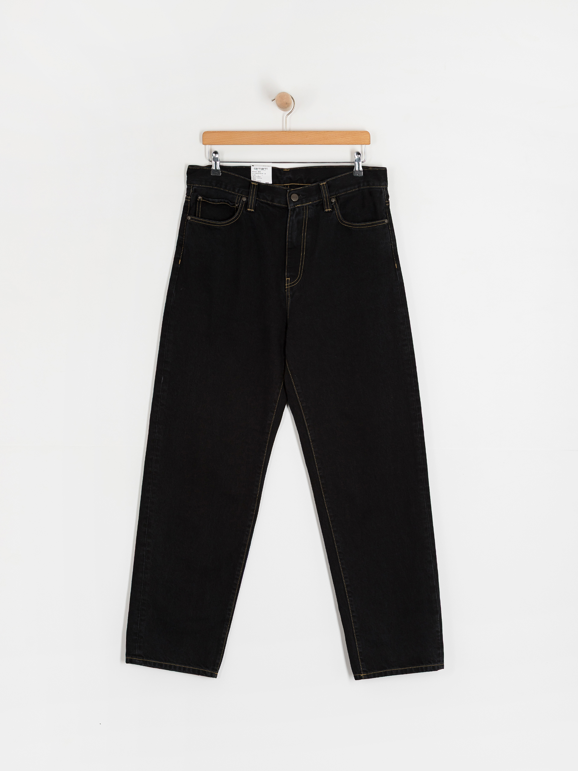 Carhartt WIP Aaron Pants (black/stone washed)