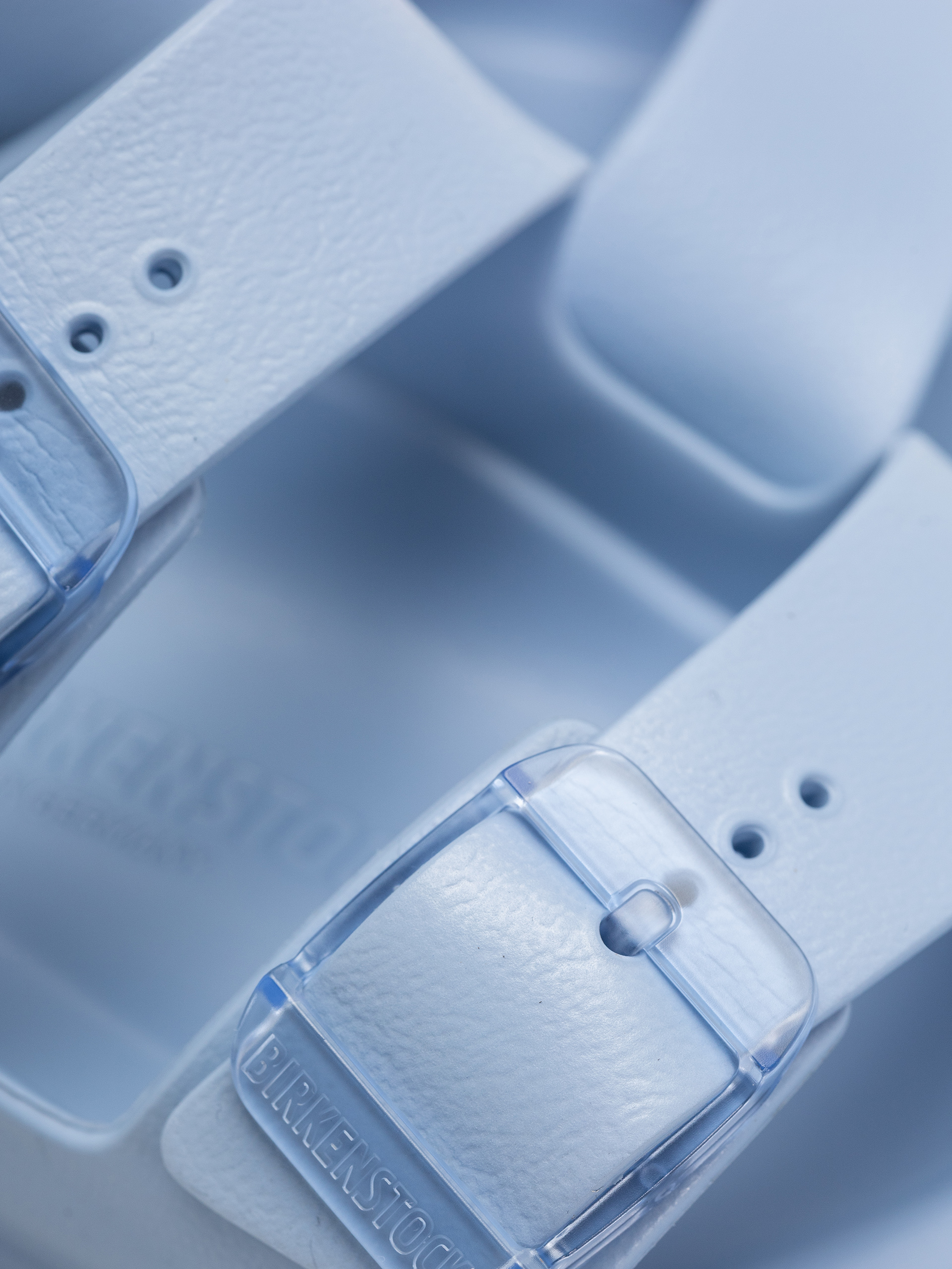 Birkenstock Arizona Stealth Buckle EVA Narrow Wmn Flip-flops (dusty blue)