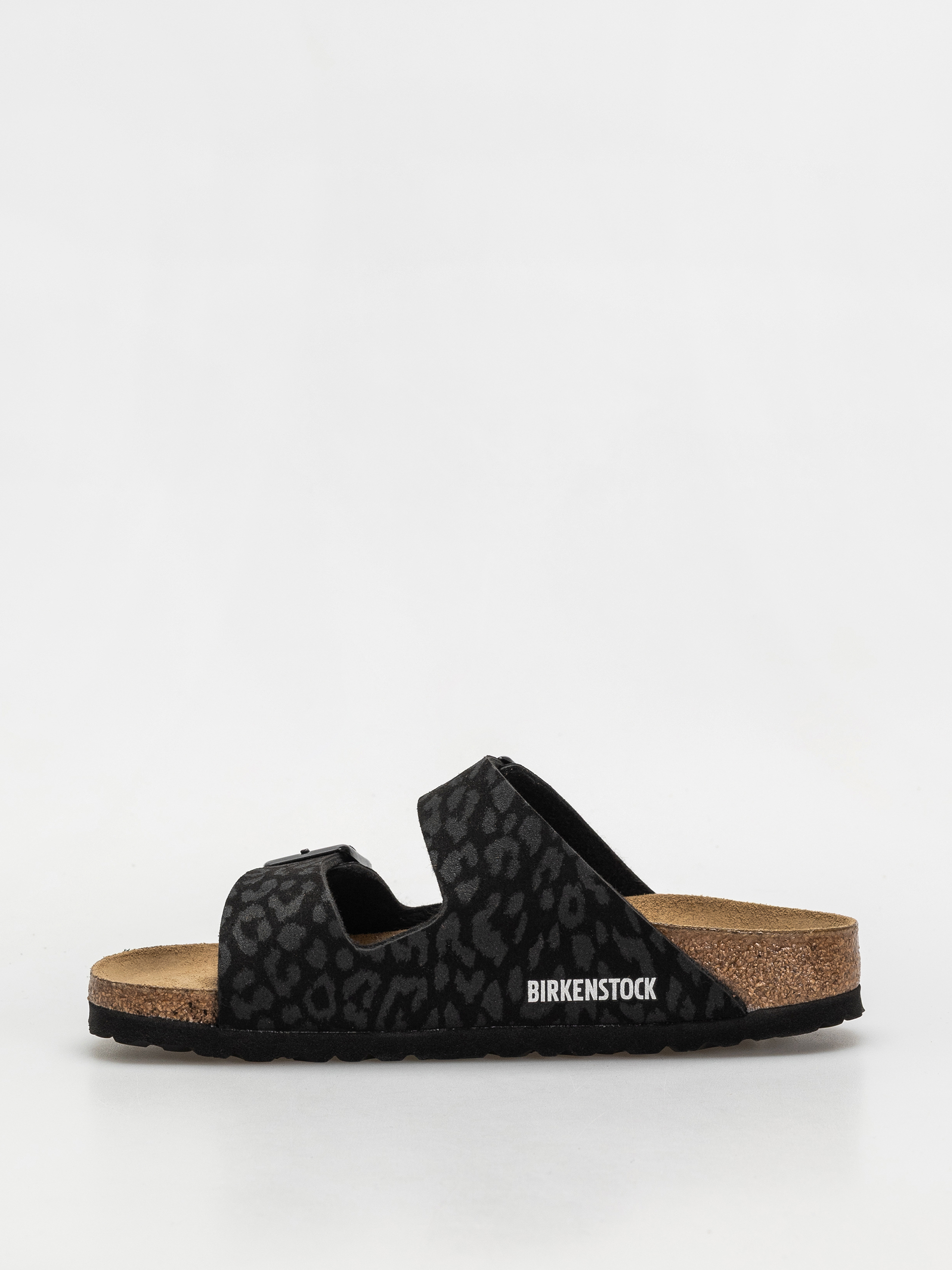Birkenstock Arizona Synthetics Narrow Wmn Flip Flops (leo black)
