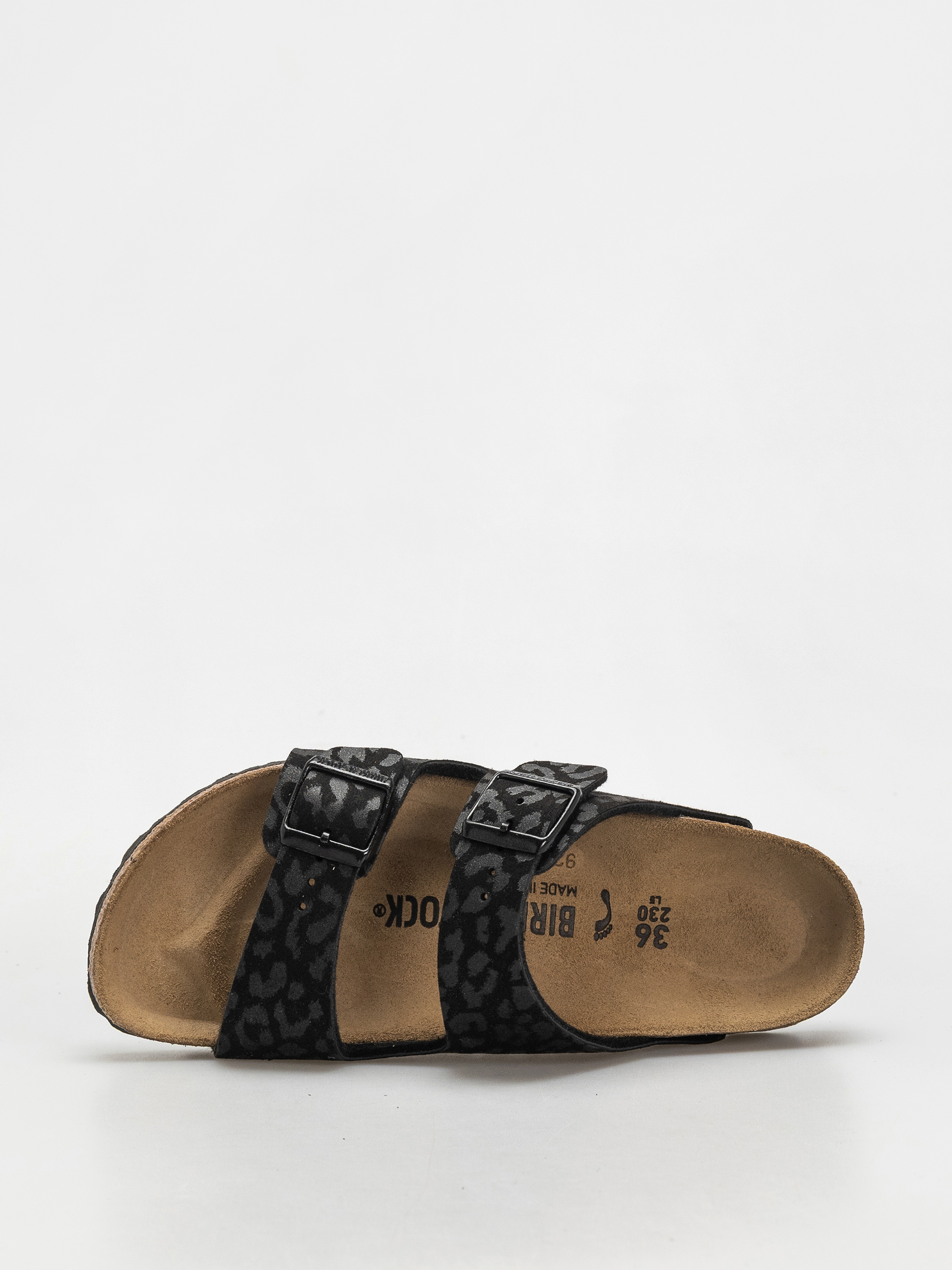 Birkenstock Arizona Synthetics Narrow Wmn Flip-flops (leo black)