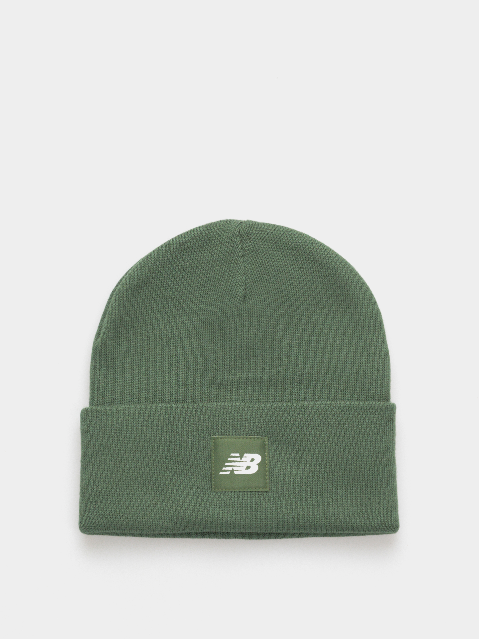 New Balance Cuffed Flying Logo Beanie (green)