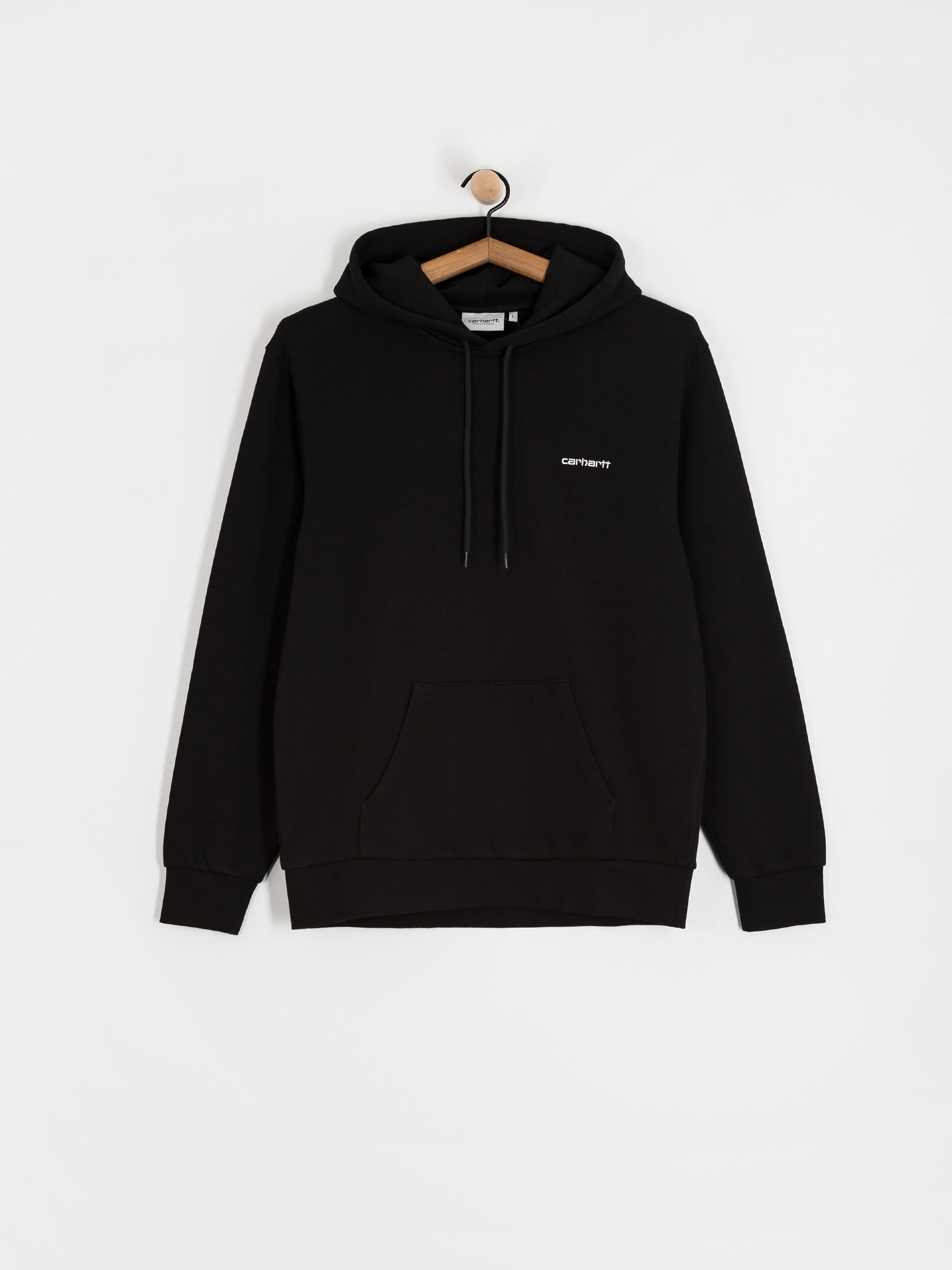Carhartt WIP Script Embroidery HD Hoodie (black/white)