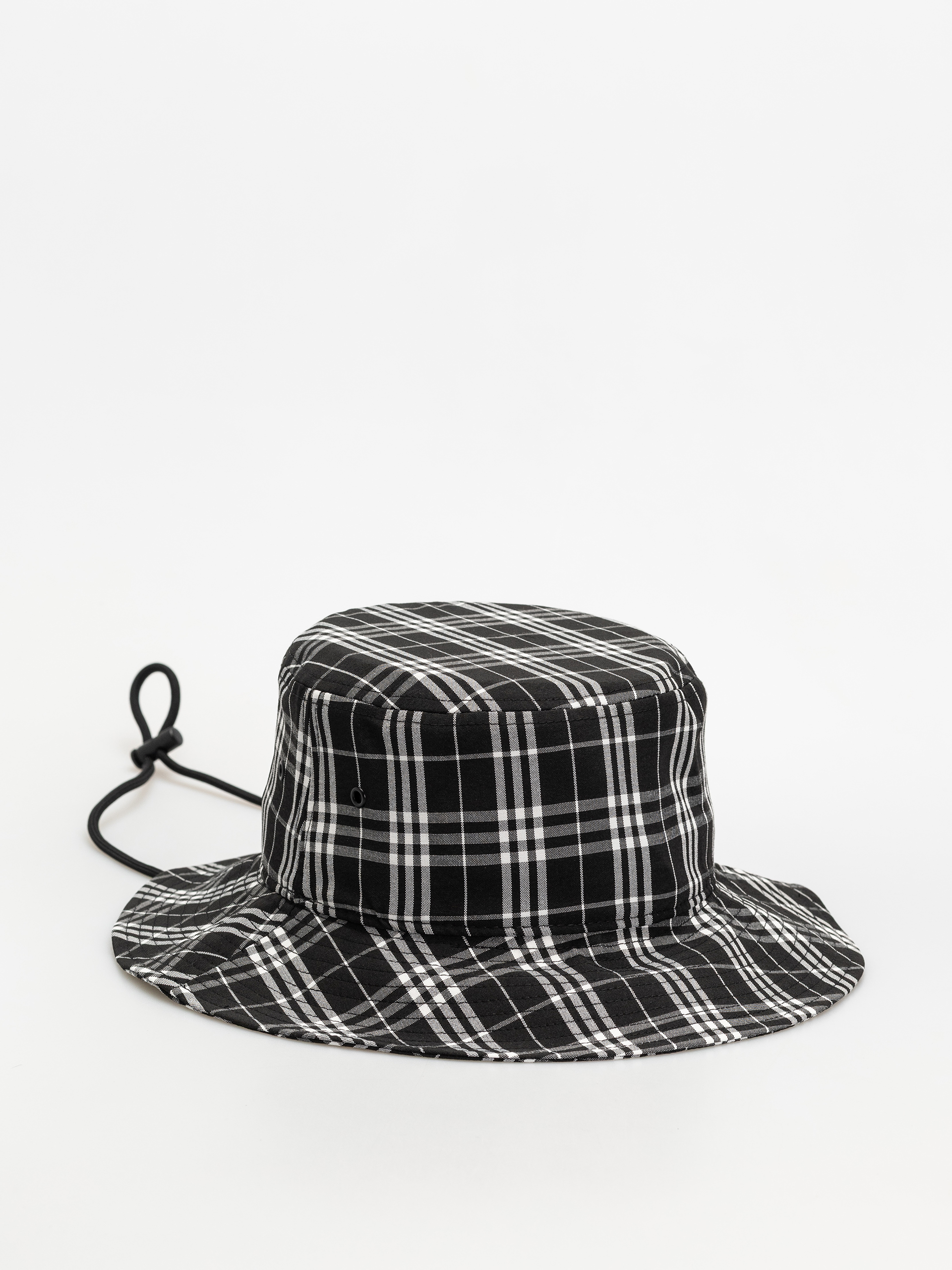 Wasted Paris Yard Tartan Safari Hat Cap (black/white)