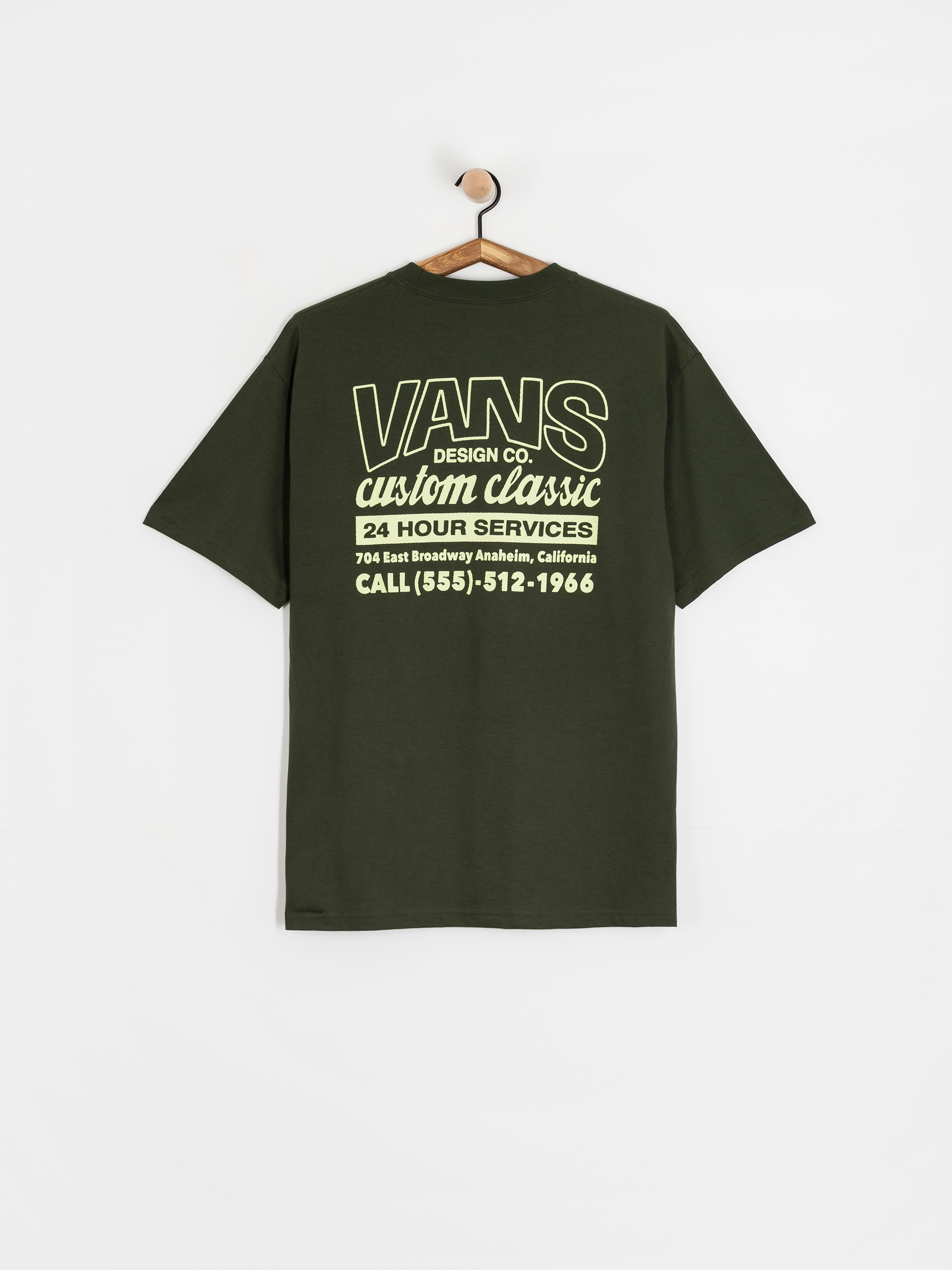 Vans Shop Front T-Shirt (dried kelp)