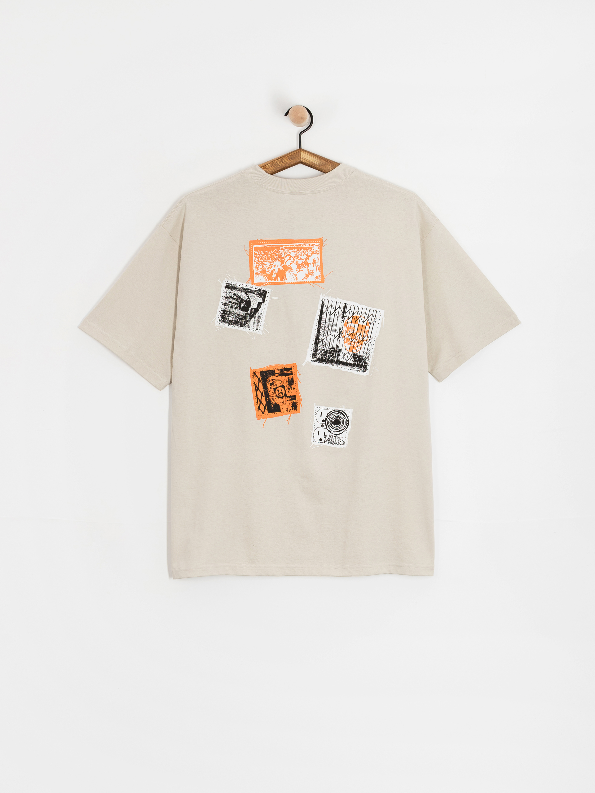 Vans Punk Patch T-Shirt (taupe mist)