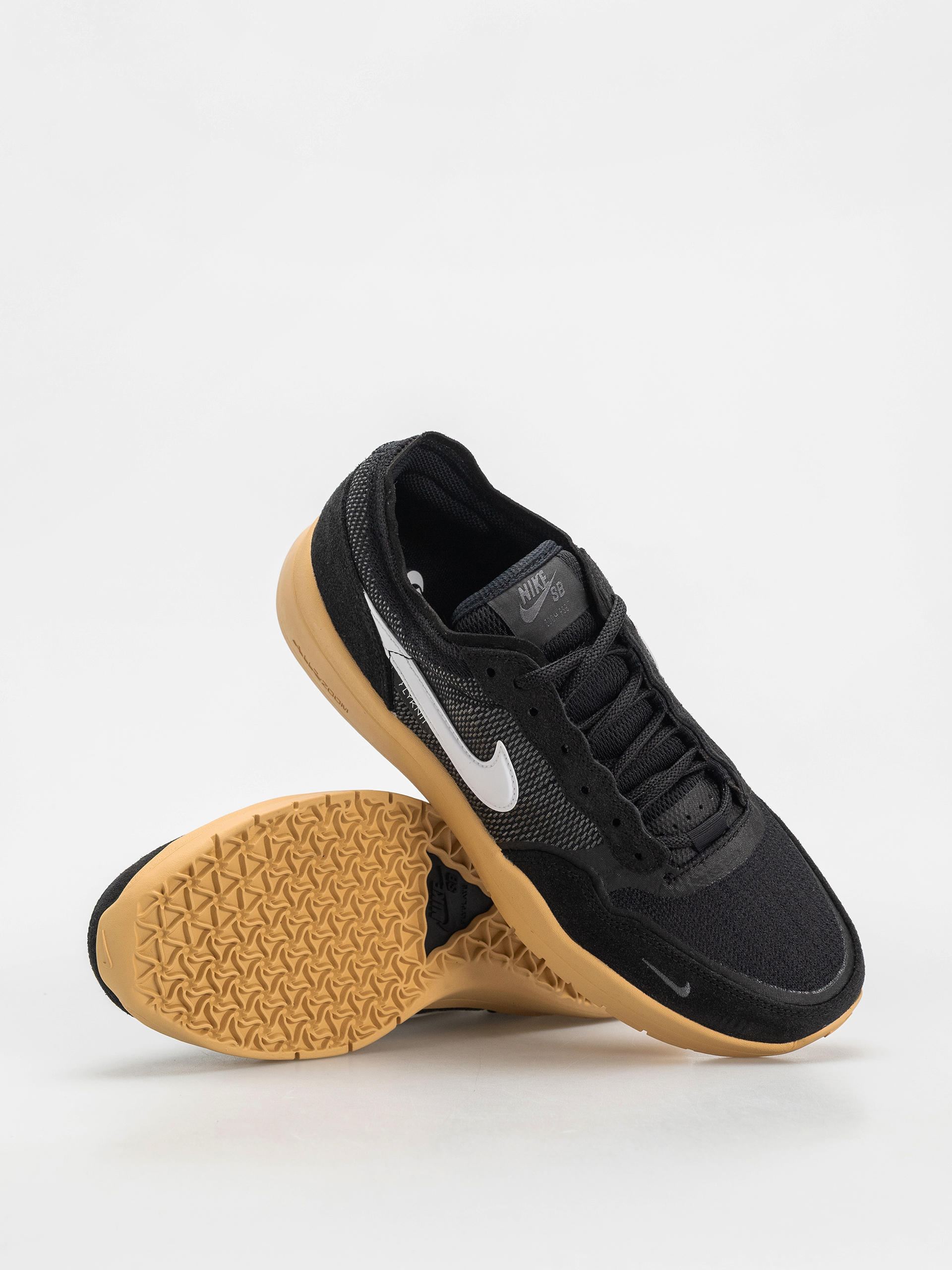 Nike SB Ps8 Schuhe (black/white anthracite gum yellow)
