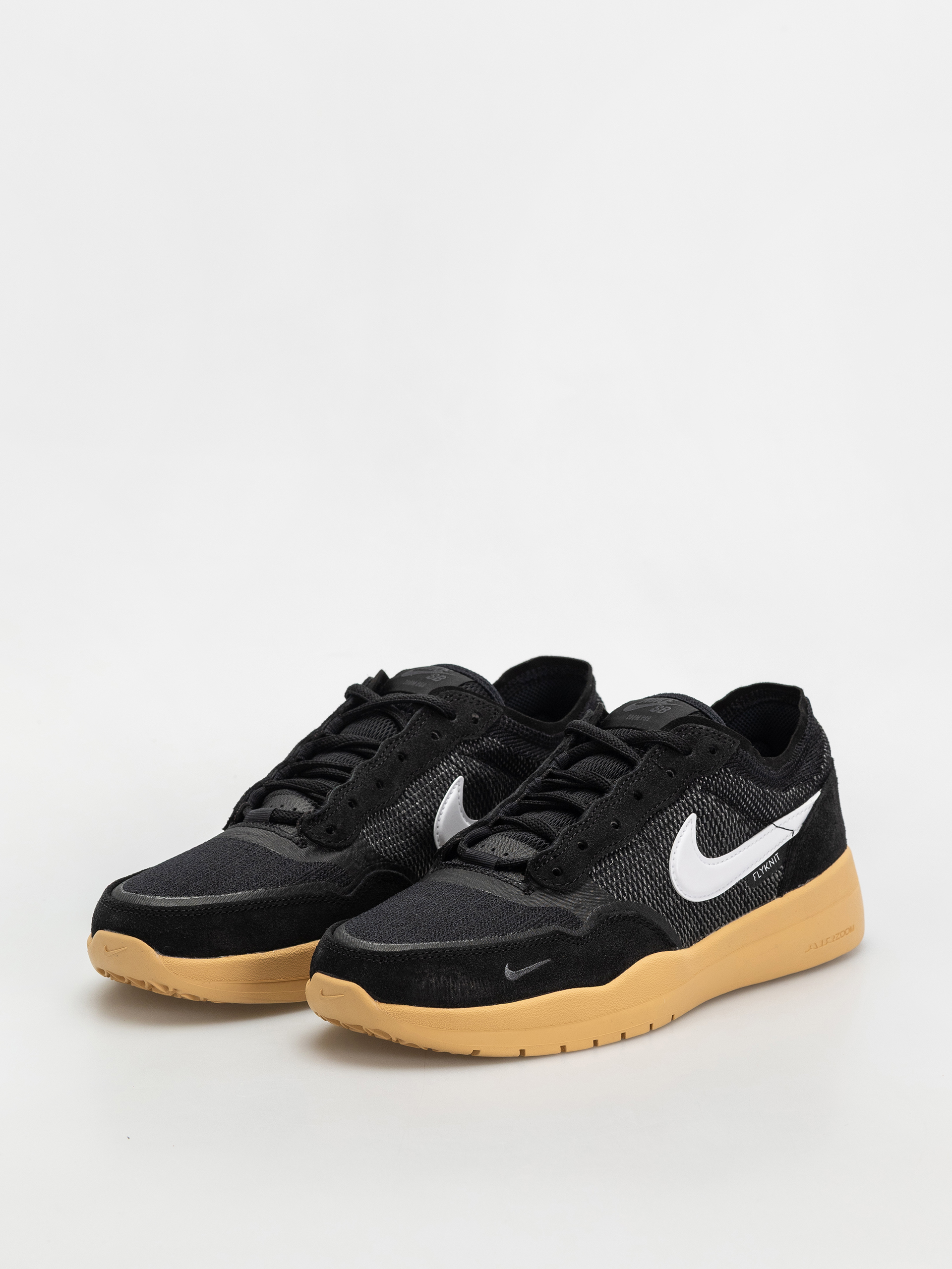 Nike SB Ps8 Schuhe (black/white anthracite gum yellow)