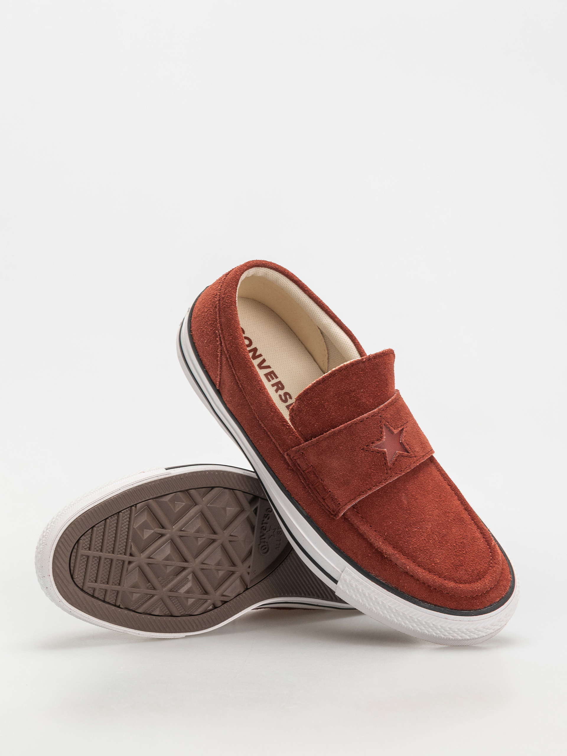 Converse Chuck Taylor All Star Loafer Shoes (maroon)