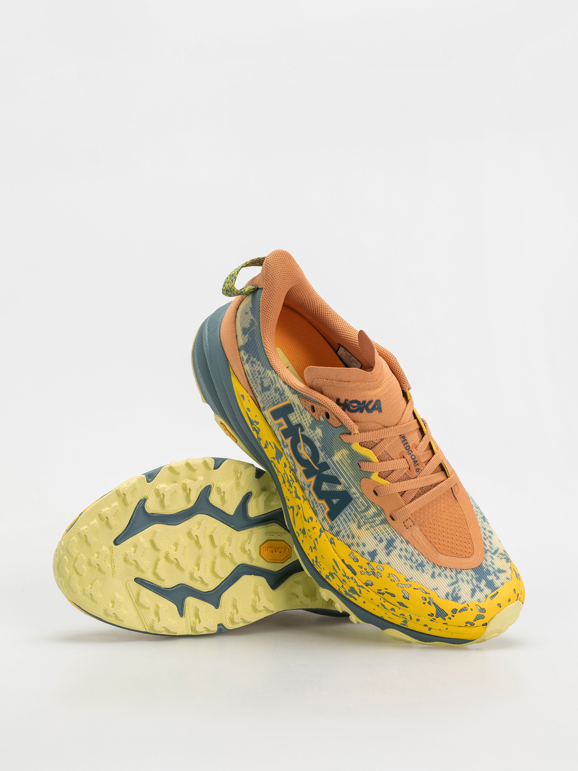 Hoka Speedgoat 6 Schuhe (terra cotta/mountain fog)