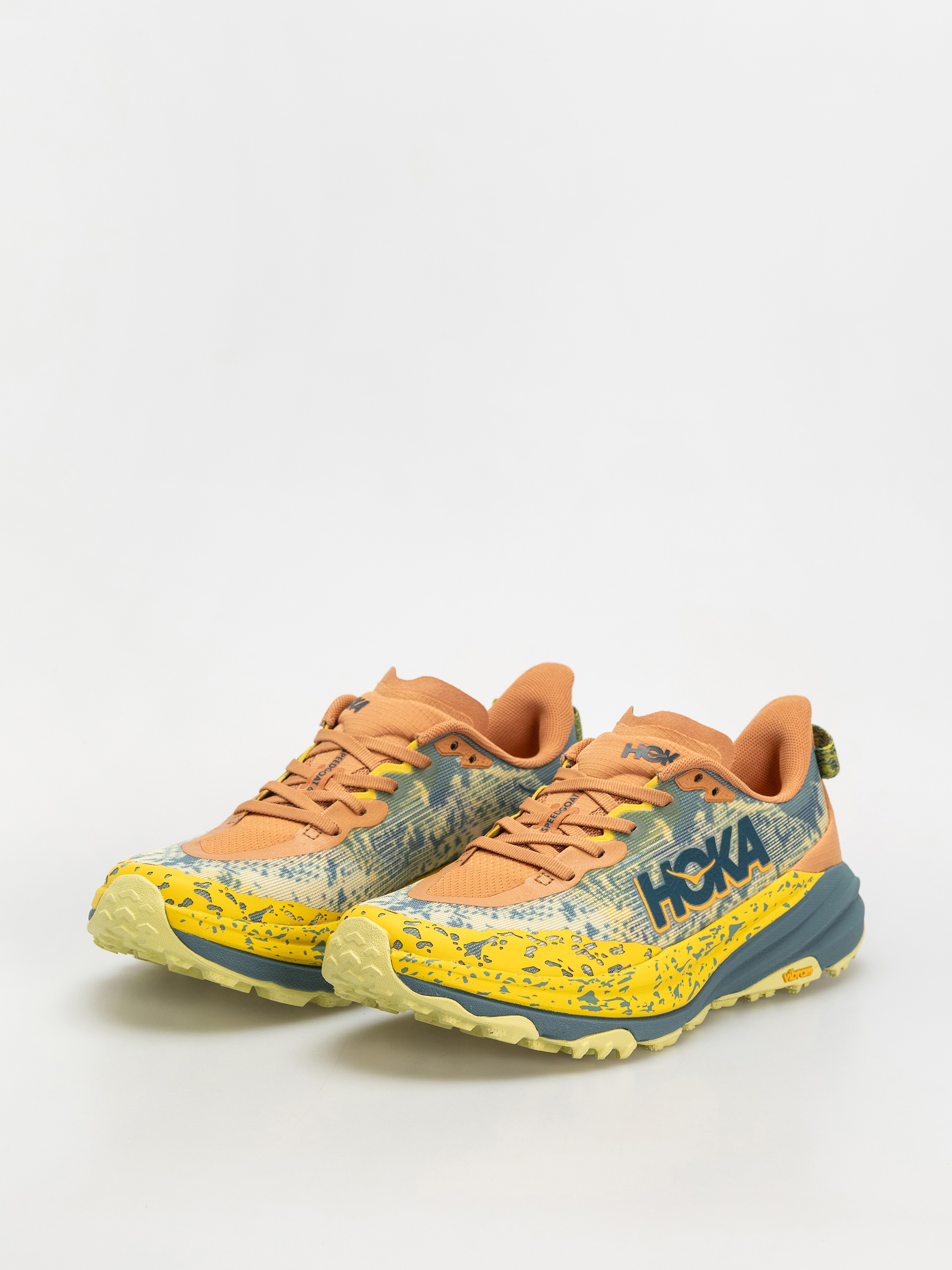 Hoka Speedgoat 6 Schuhe (terra cotta/mountain fog)