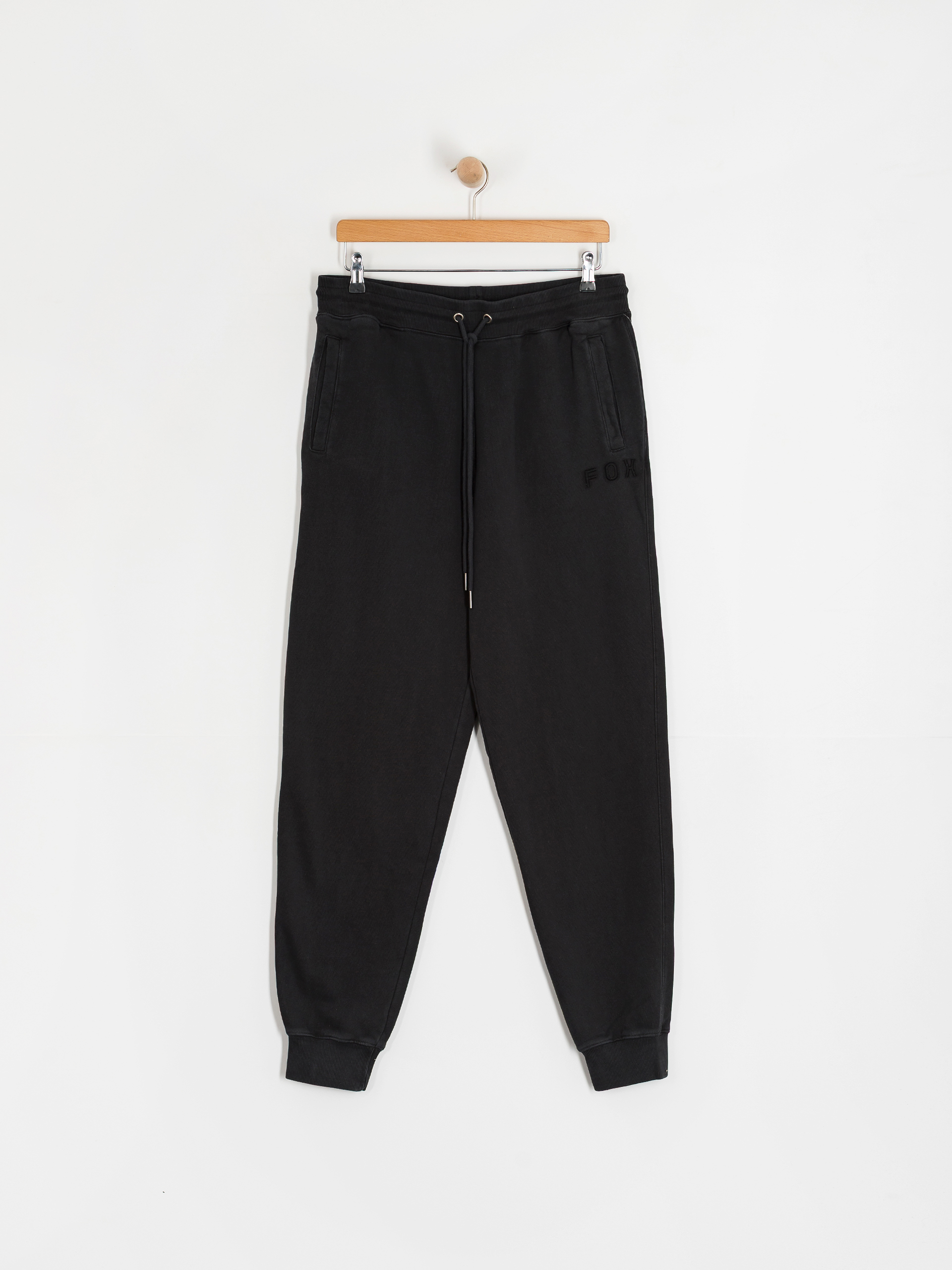 Fox Wordmark Fleece Jogger Hose (black)