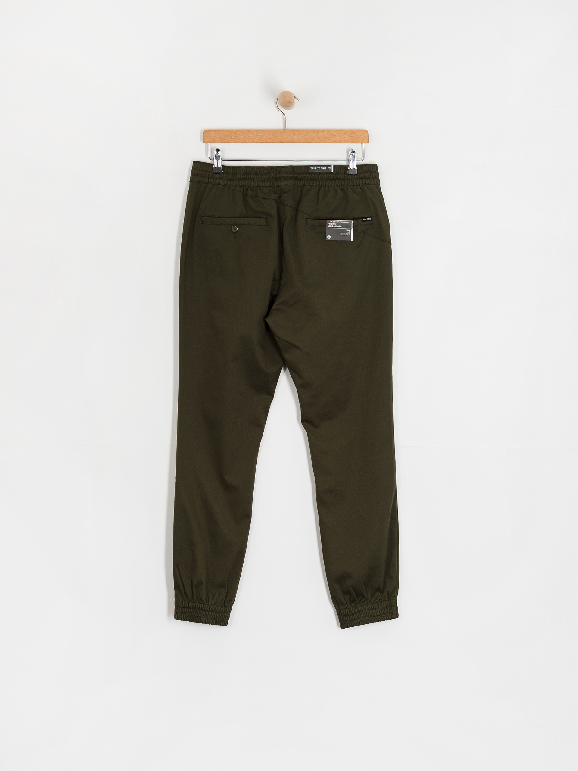 Volcom Frickin Slim Jogger Pants (dark green)