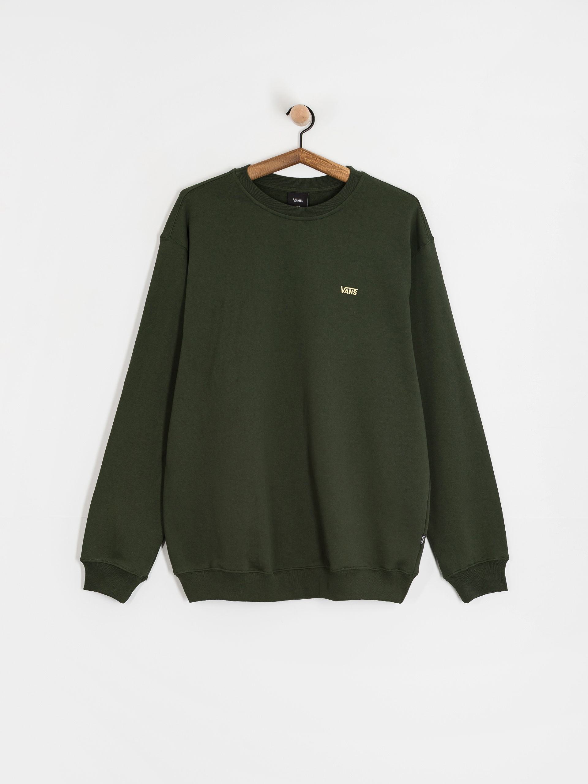 Vans Left Chest II Loose Crew Sweatshirt (dried kelp)