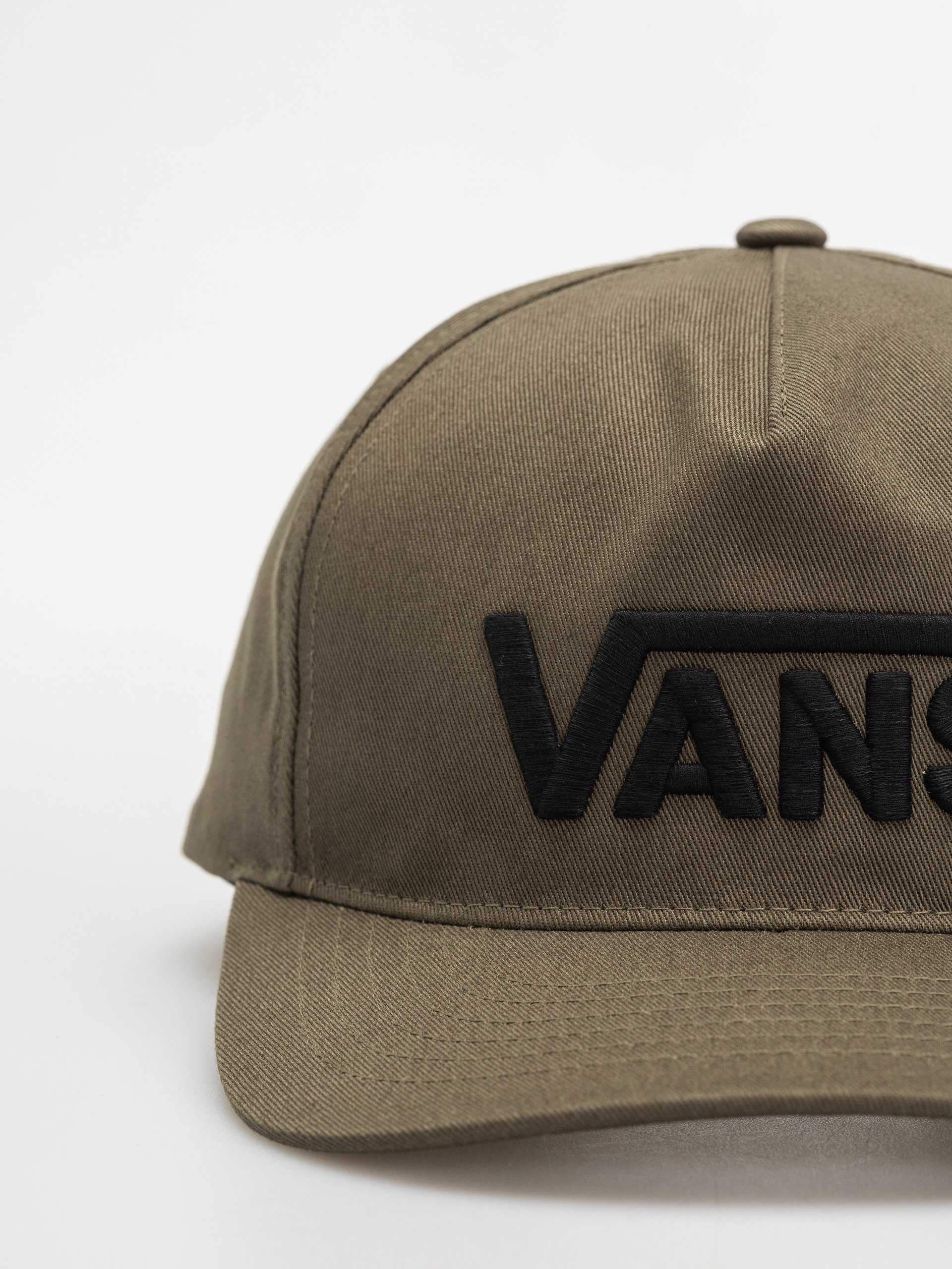 Vans Drop V Logo Snapback Cap (bay leaf)