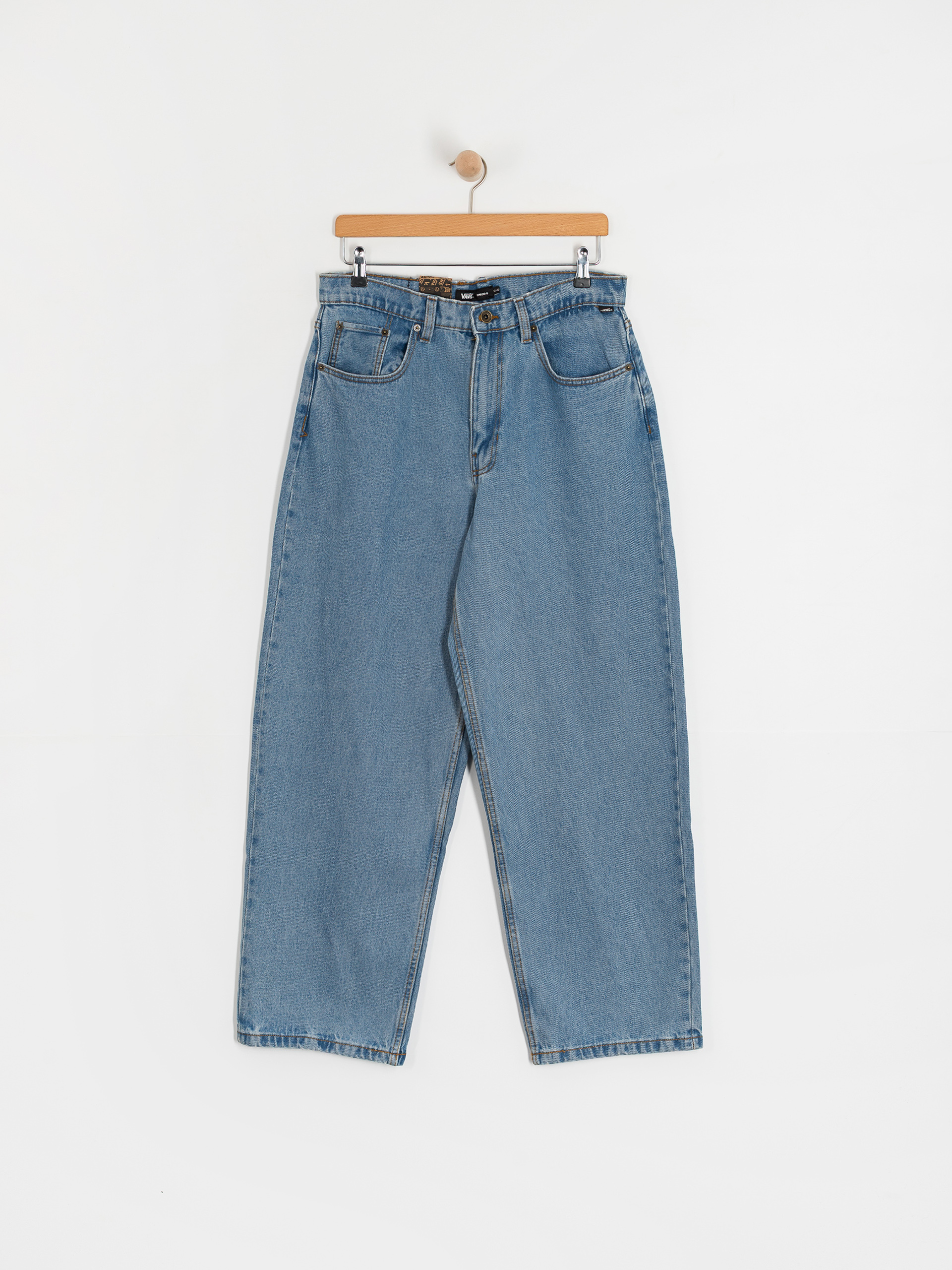 Vans Check 5 Baggy Denim Pants (stonewash/blue)