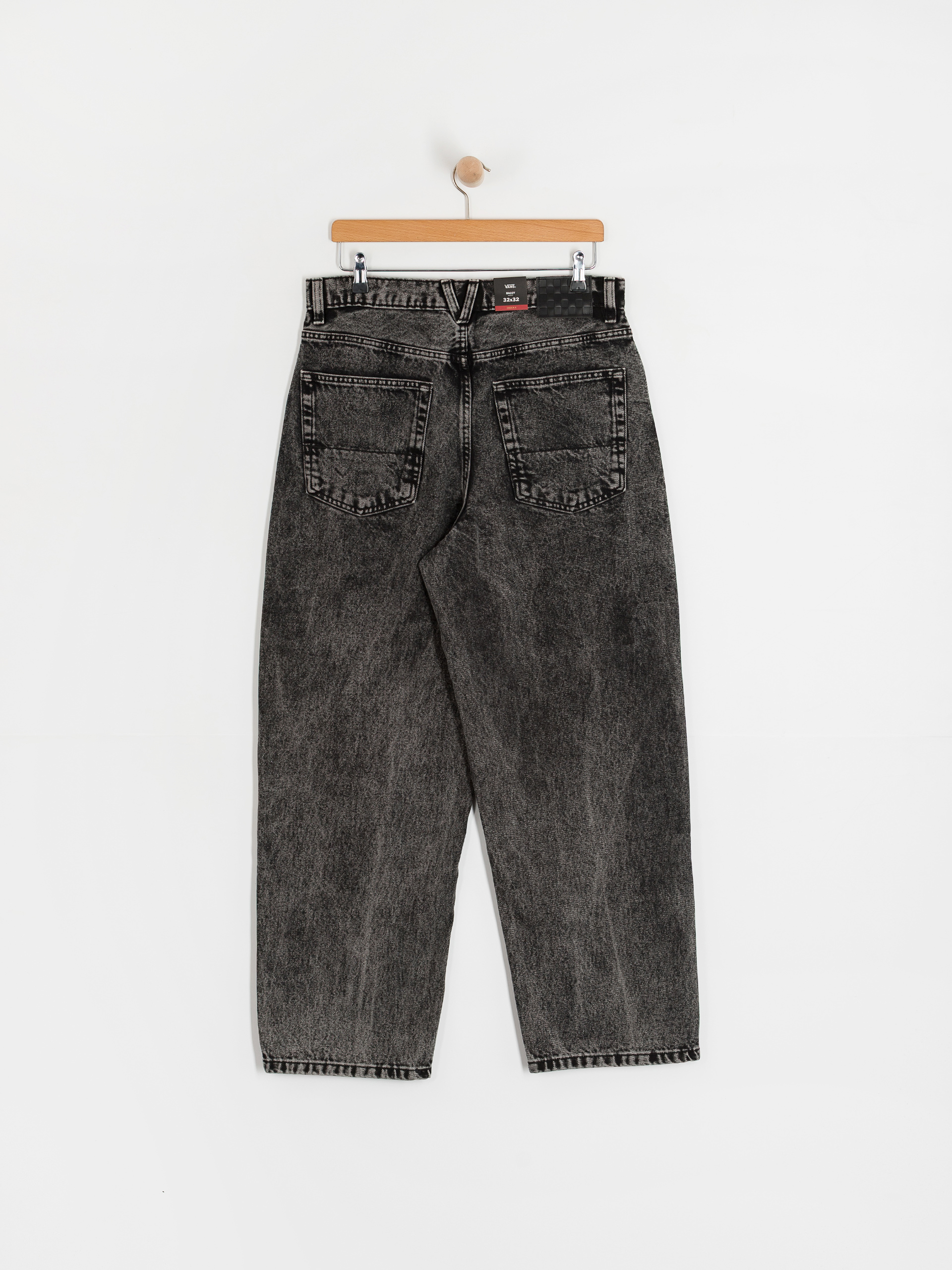 Vans Check 5 Baggy Denim Pants (stonewash black)