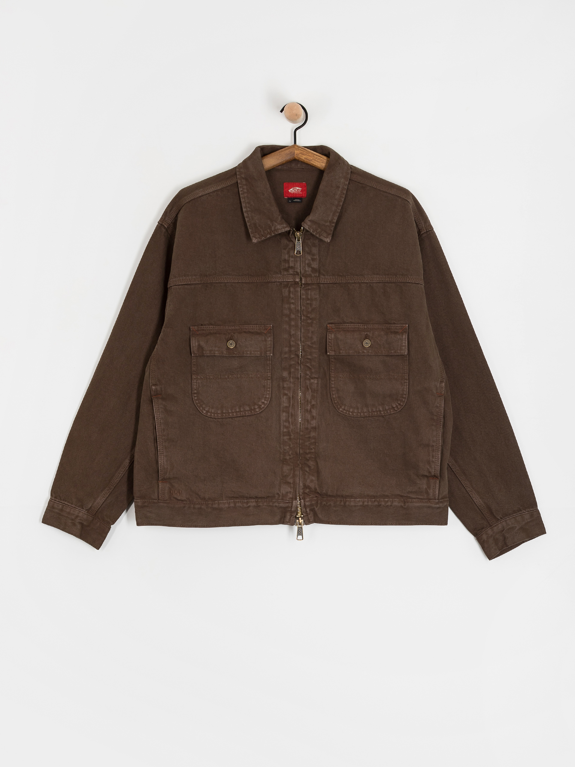 Vans Skate Garage Denim Jacke (coal brown)