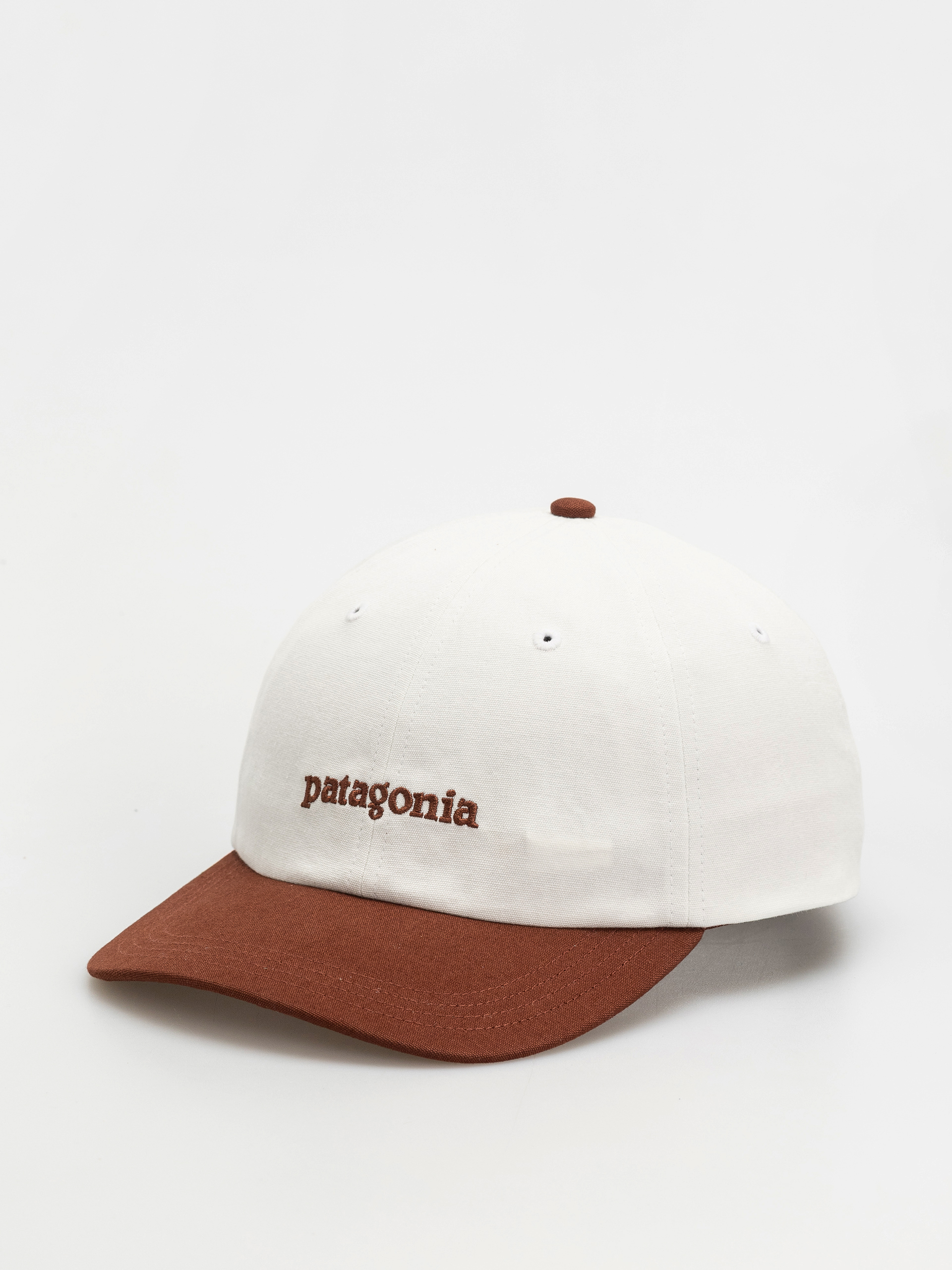 Patagonia Fitz Roy Icon Trad Cap (text logo dried vanilla)