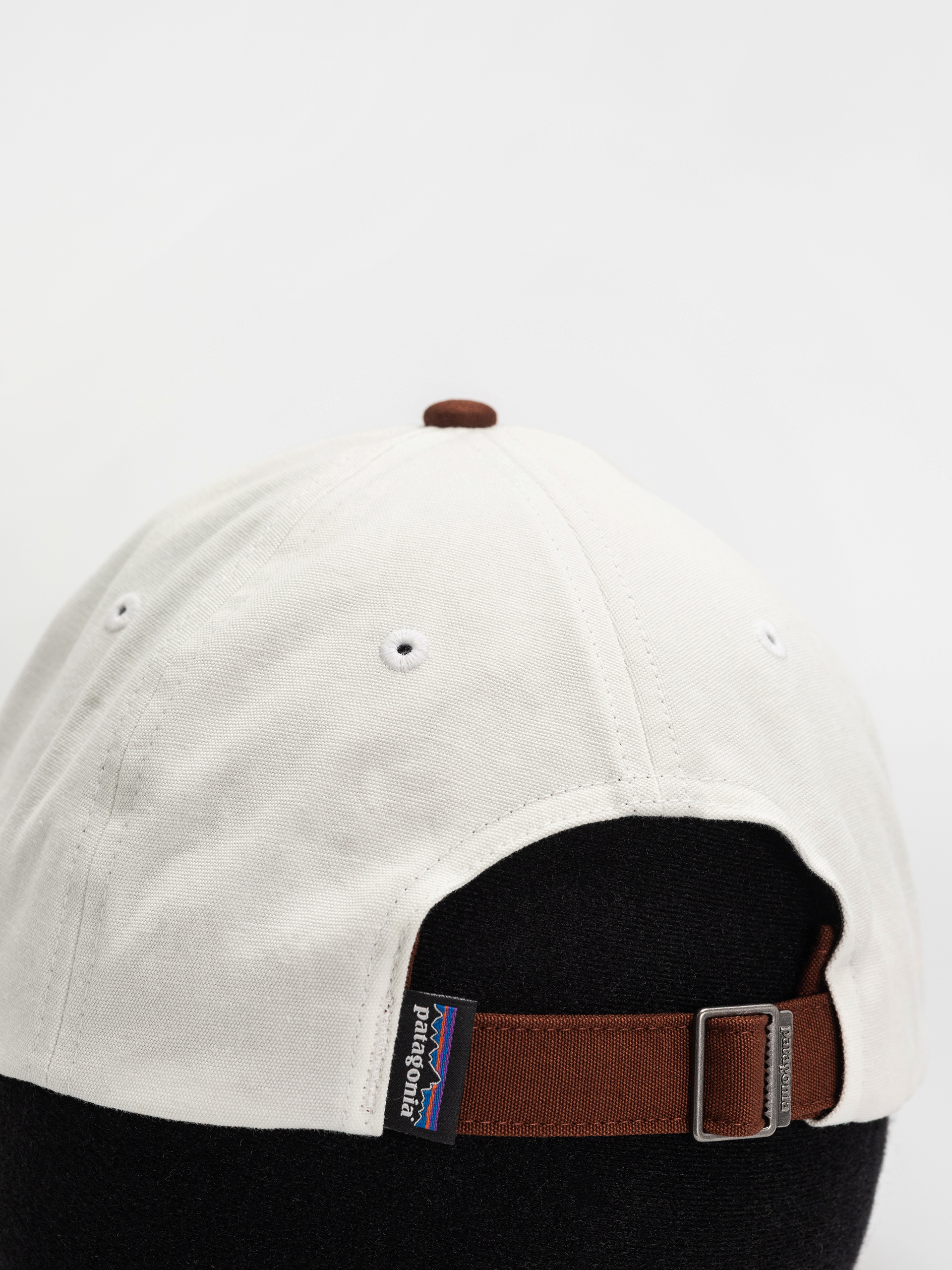 Patagonia Fitz Roy Icon Trad Cap (text logo dried vanilla)