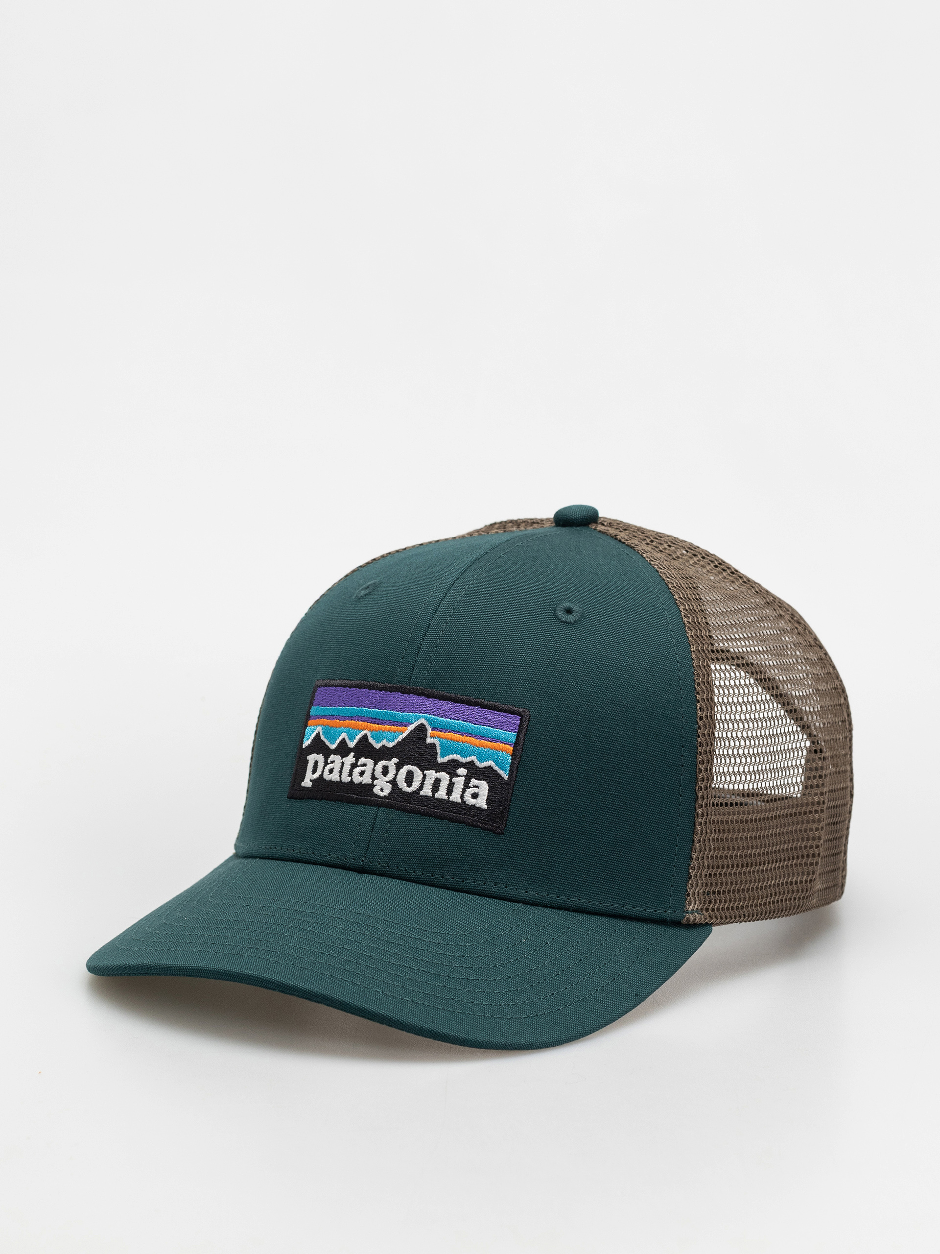 Patagonia P 6 Logo Trucker Cap - green (cascade green)