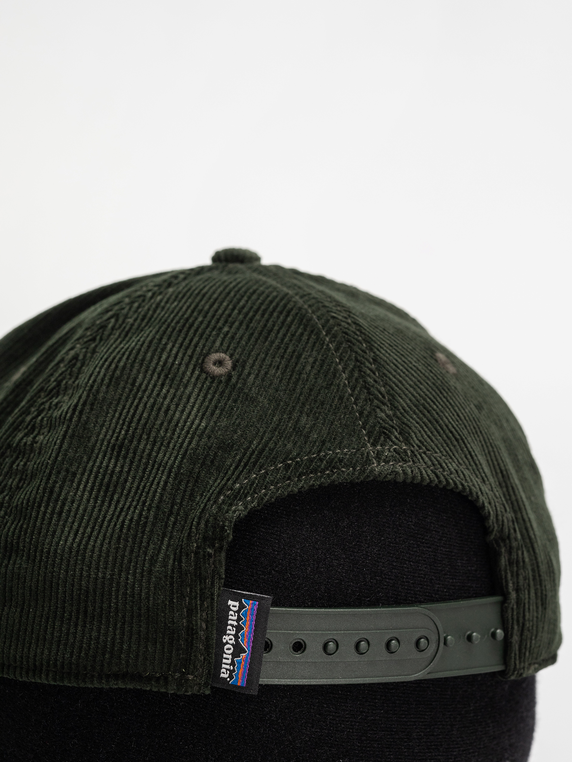 Patagonia Corduroy Cap (text logo old growth green)