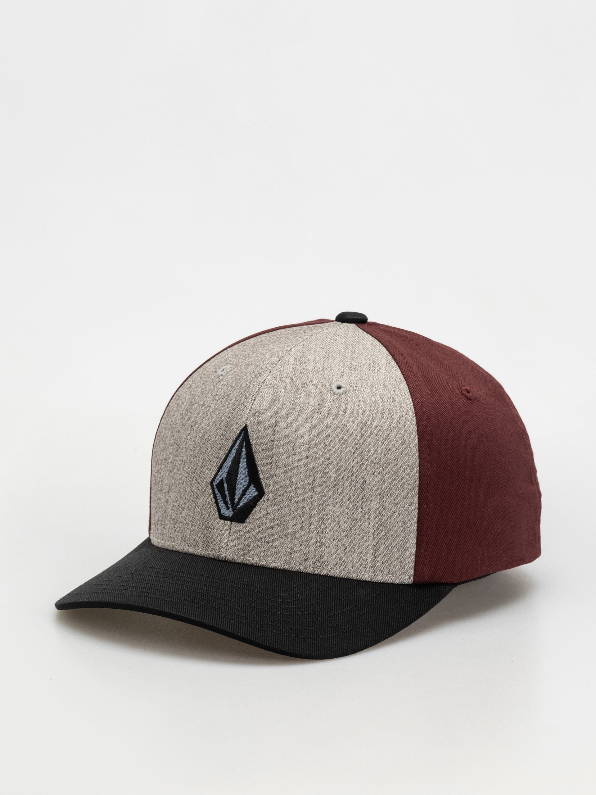 Volcom Full Stone Hthr Flexfit Cap (dark slate)