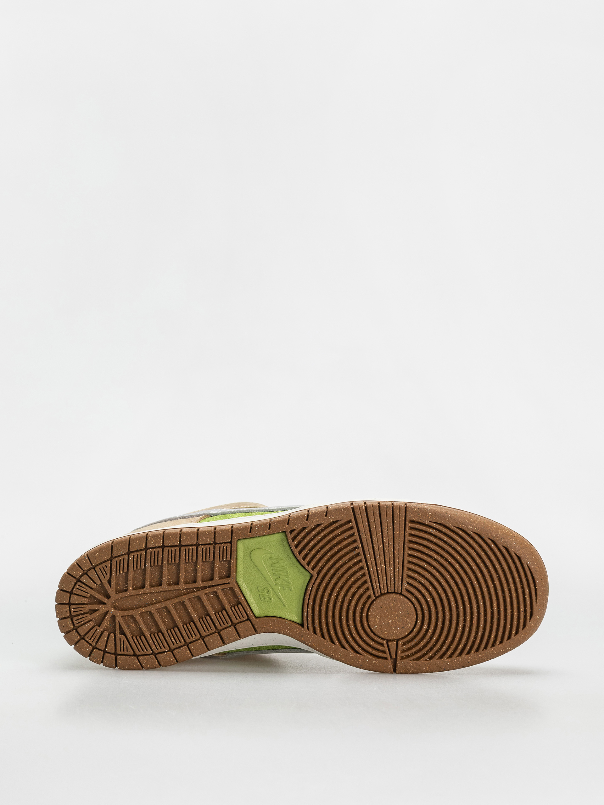 Nike SB Dunk Low Pro Wc Shoes (sesame/metallic silver pear fir)