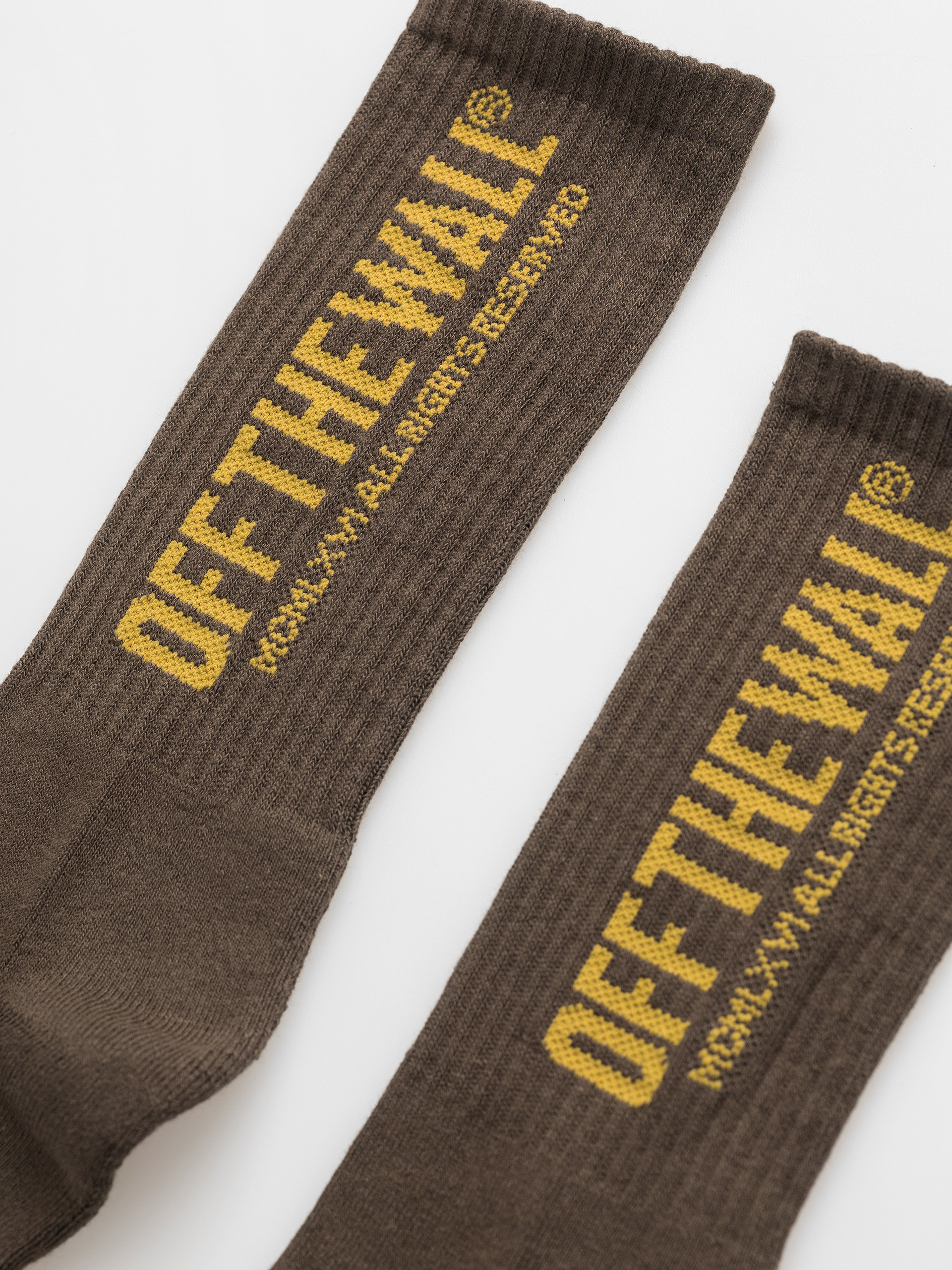 Vans Hovley Crew Socks (coal brown)