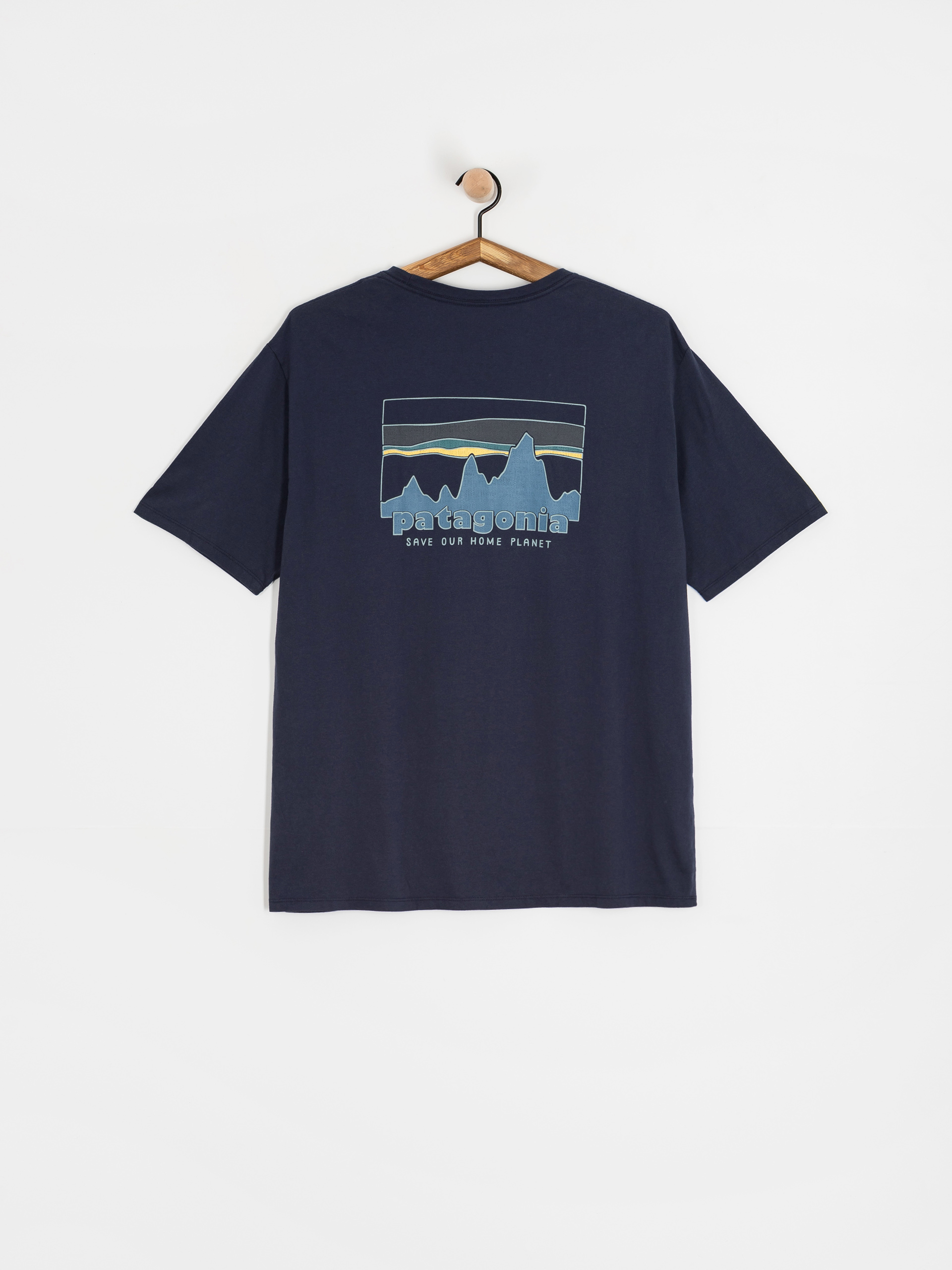 Patagonia 73 Skyline Organic T-Shirt (new navy)
