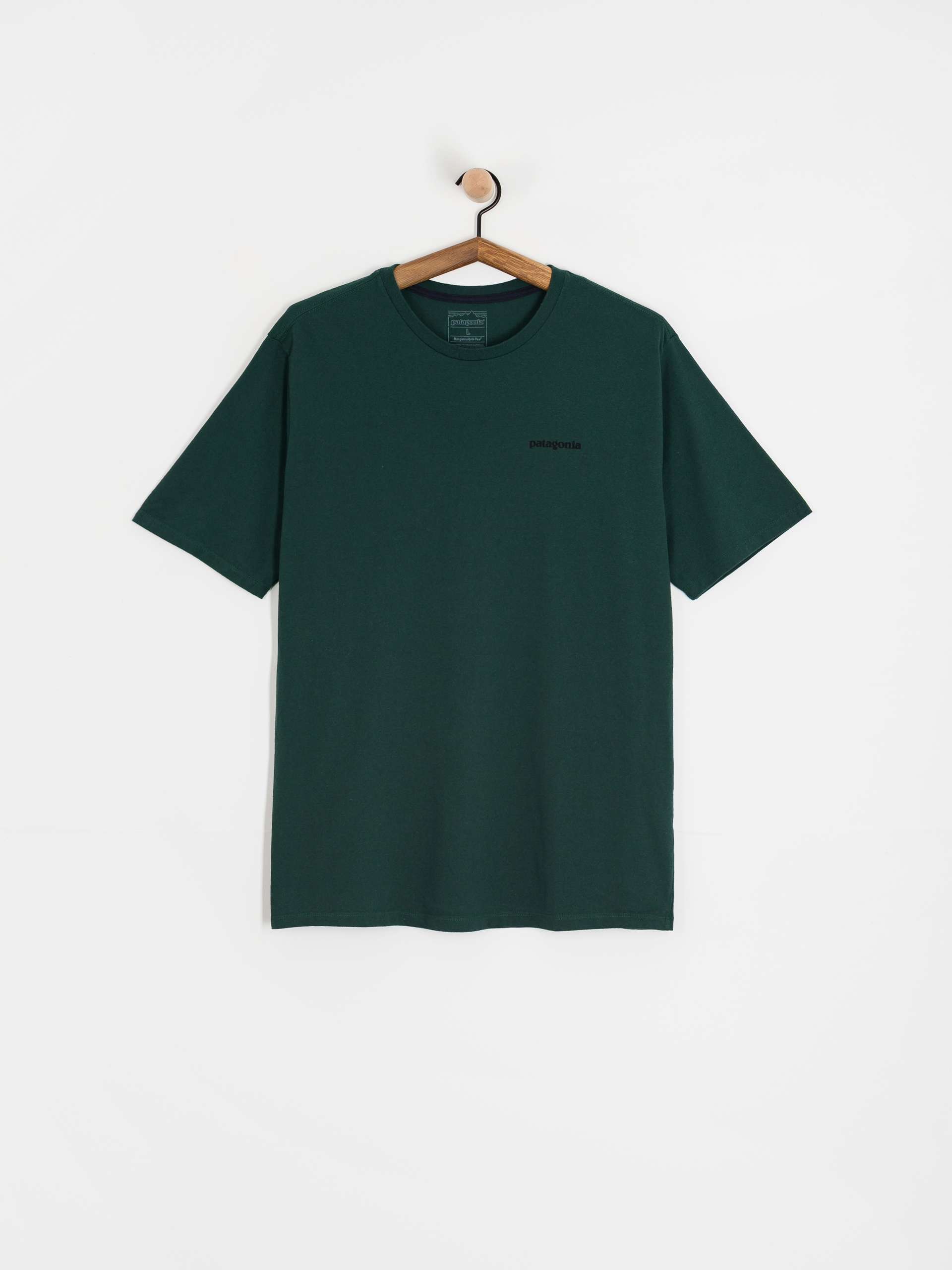 Patagonia P 6 Logo Responsibili T-Shirt (cascade green)